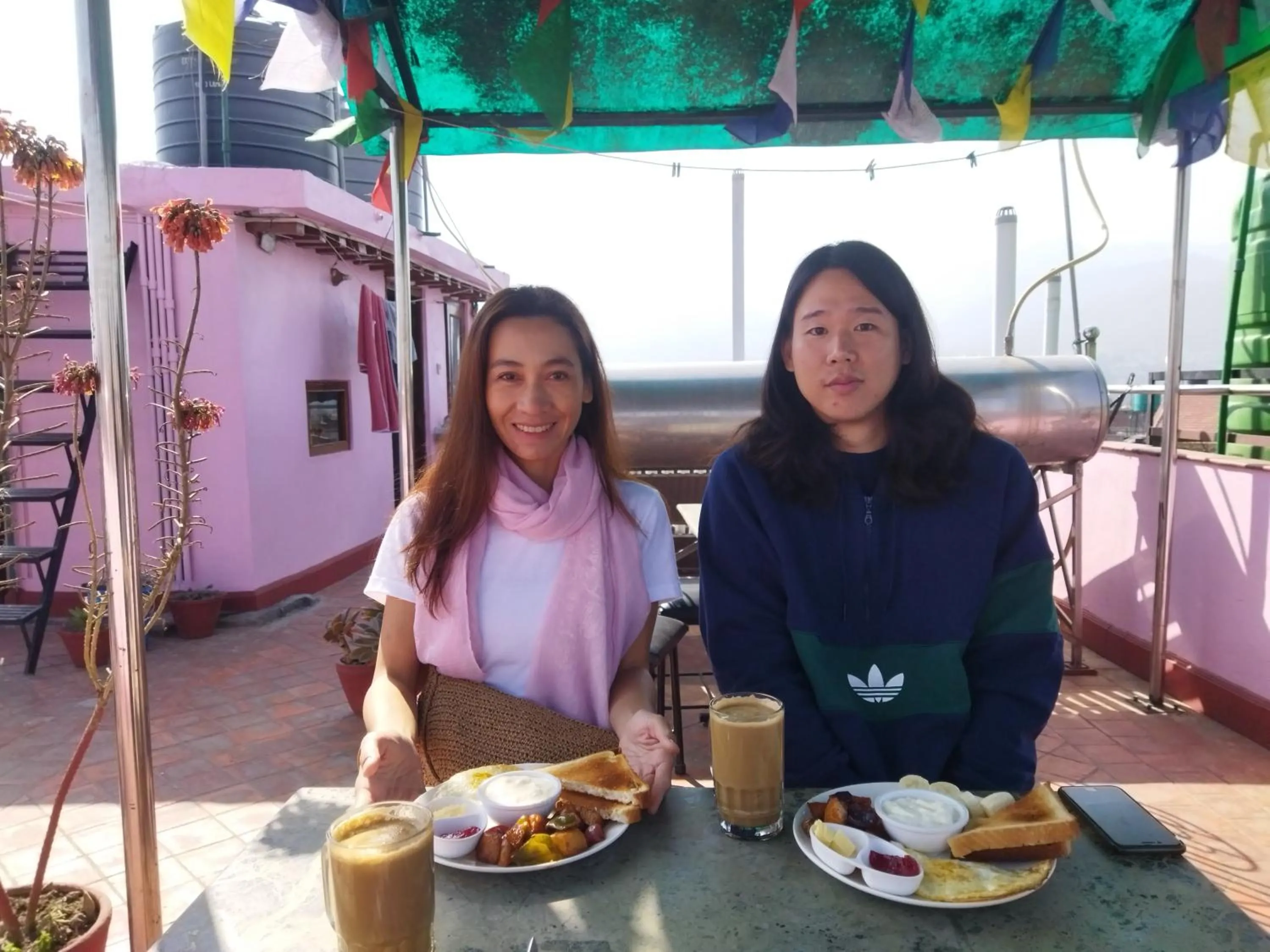 Breakfast in HOTEL RUPAKOT AND ROOFTOP RESTAURANT