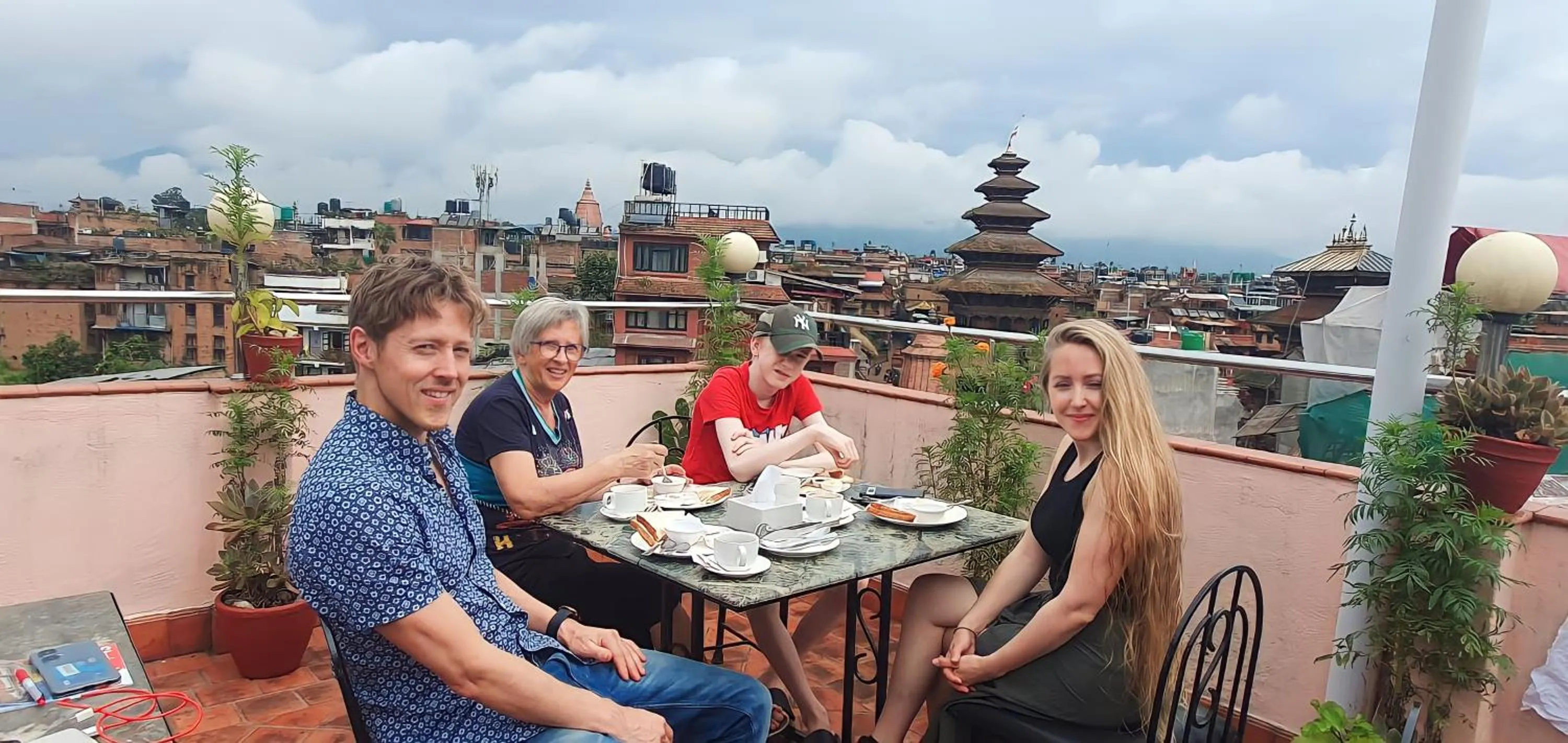 group of guests in HOTEL RUPAKOT AND ROOFTOP RESTAURANT