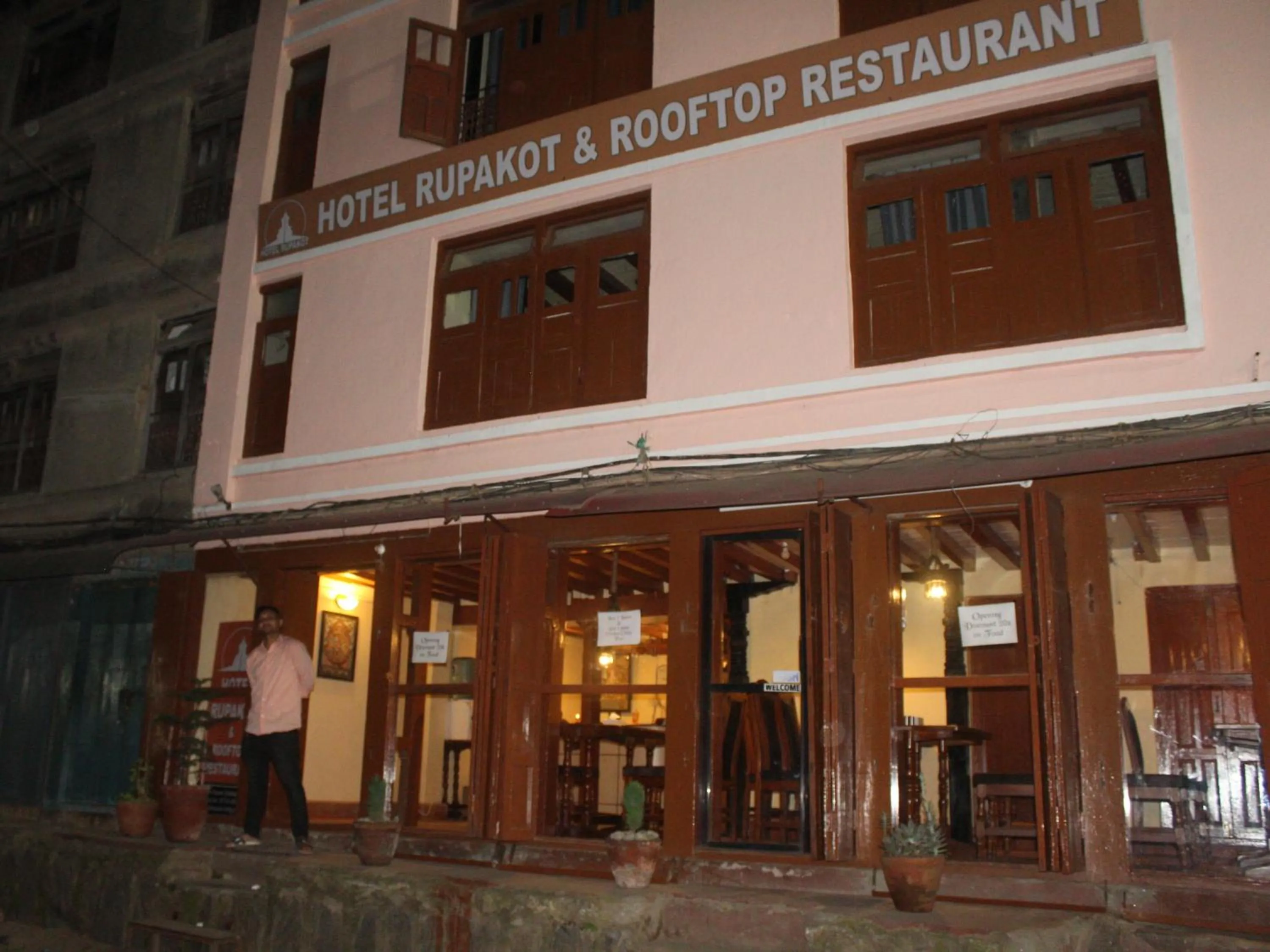 Property building in HOTEL RUPAKOT AND ROOFTOP RESTAURANT