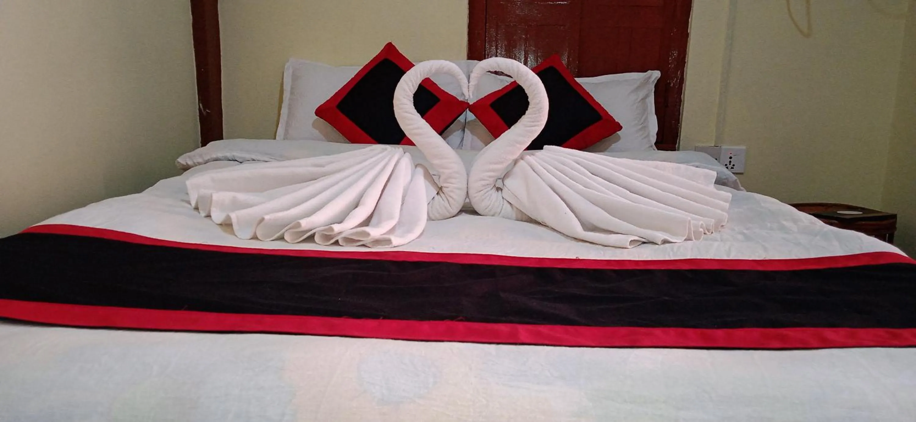 Bedroom, Bed in HOTEL RUPAKOT AND ROOFTOP RESTAURANT
