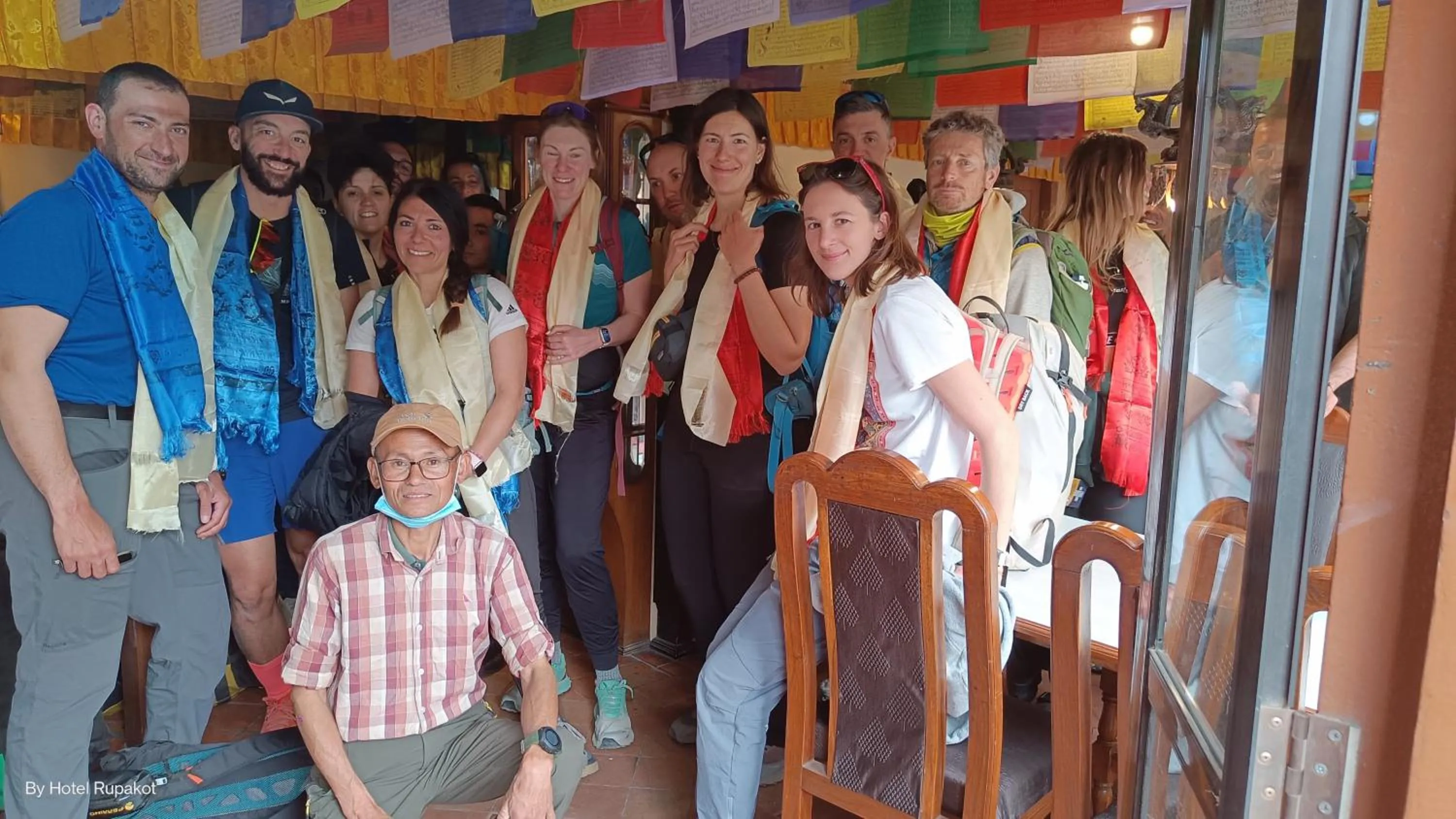 group of guests in HOTEL RUPAKOT AND ROOFTOP RESTAURANT
