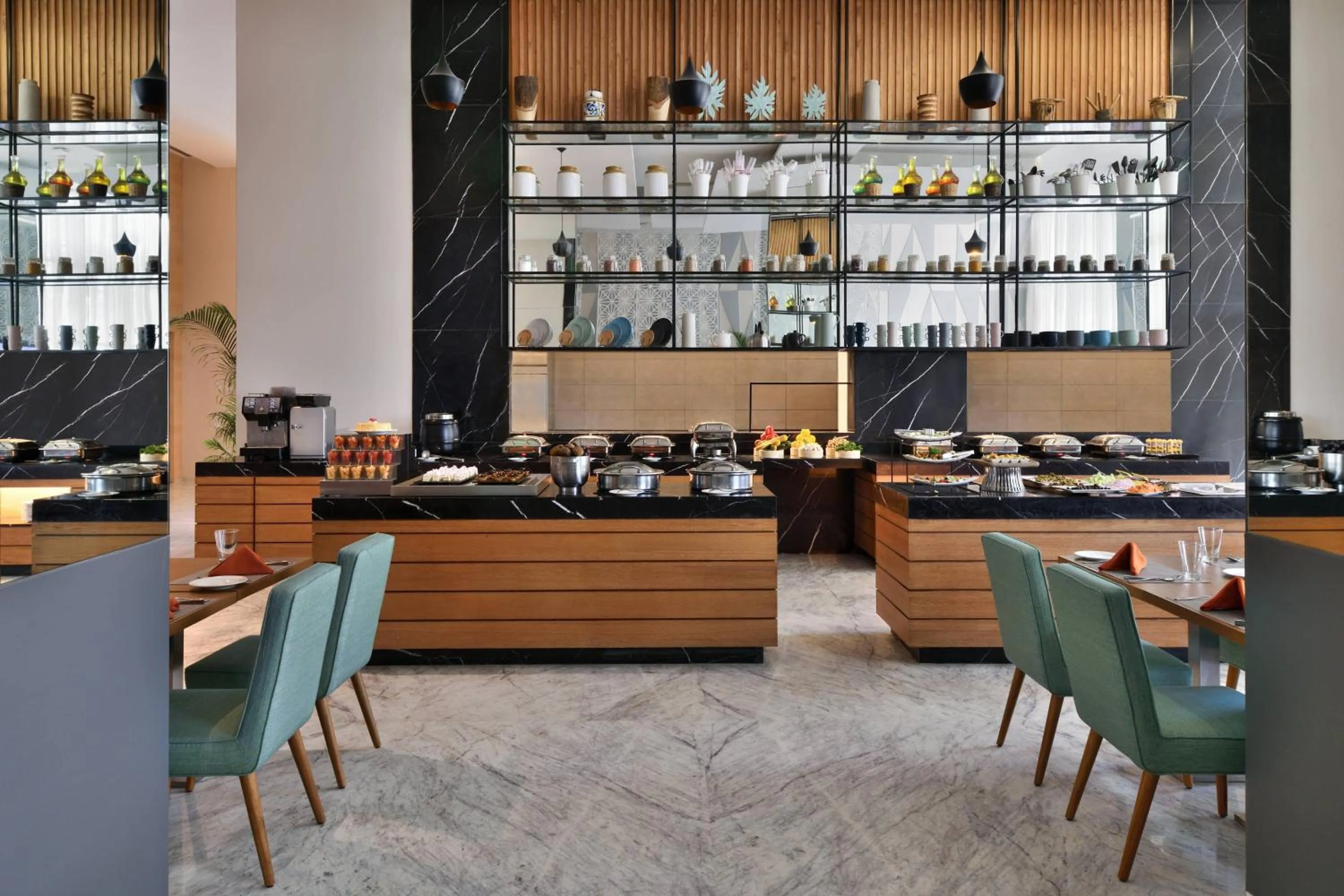 Kitchen or kitchenette in Fairfield by Marriott Hyderabad Gachibowli