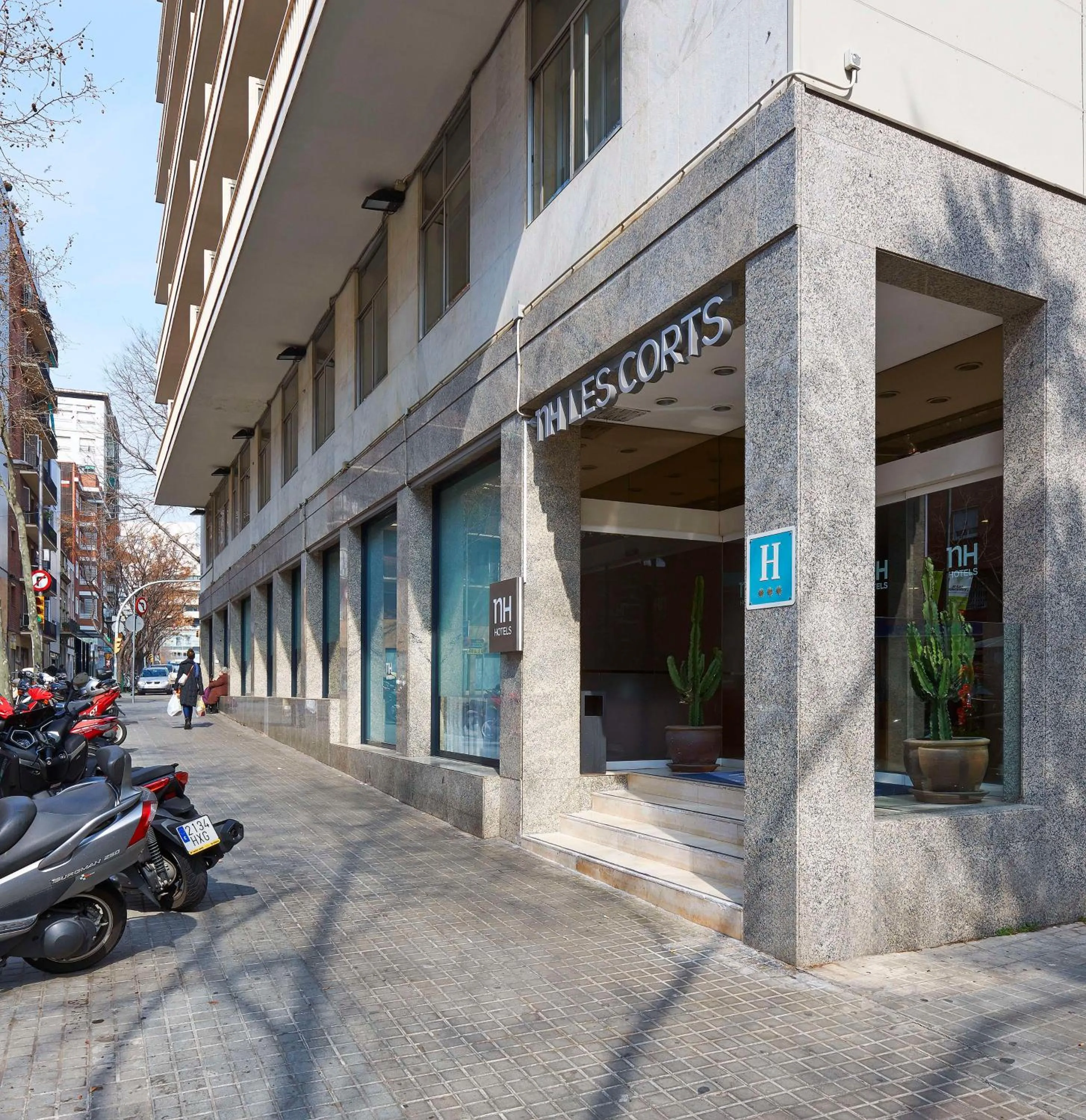 Property building in NH Barcelona Les Corts