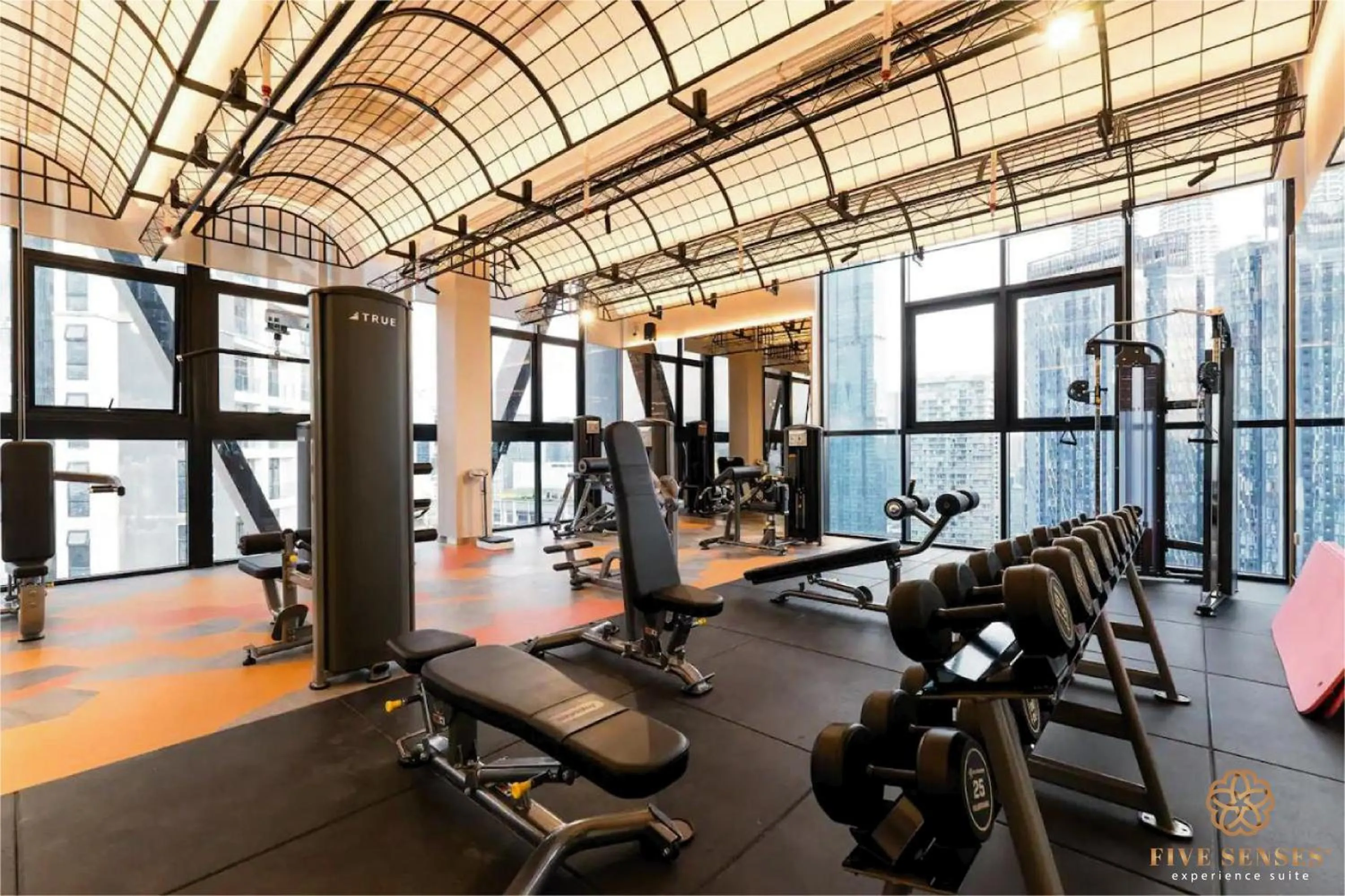 Fitness centre/facilities in Scarletz Suites Kuala Lumpur, Five Senses
