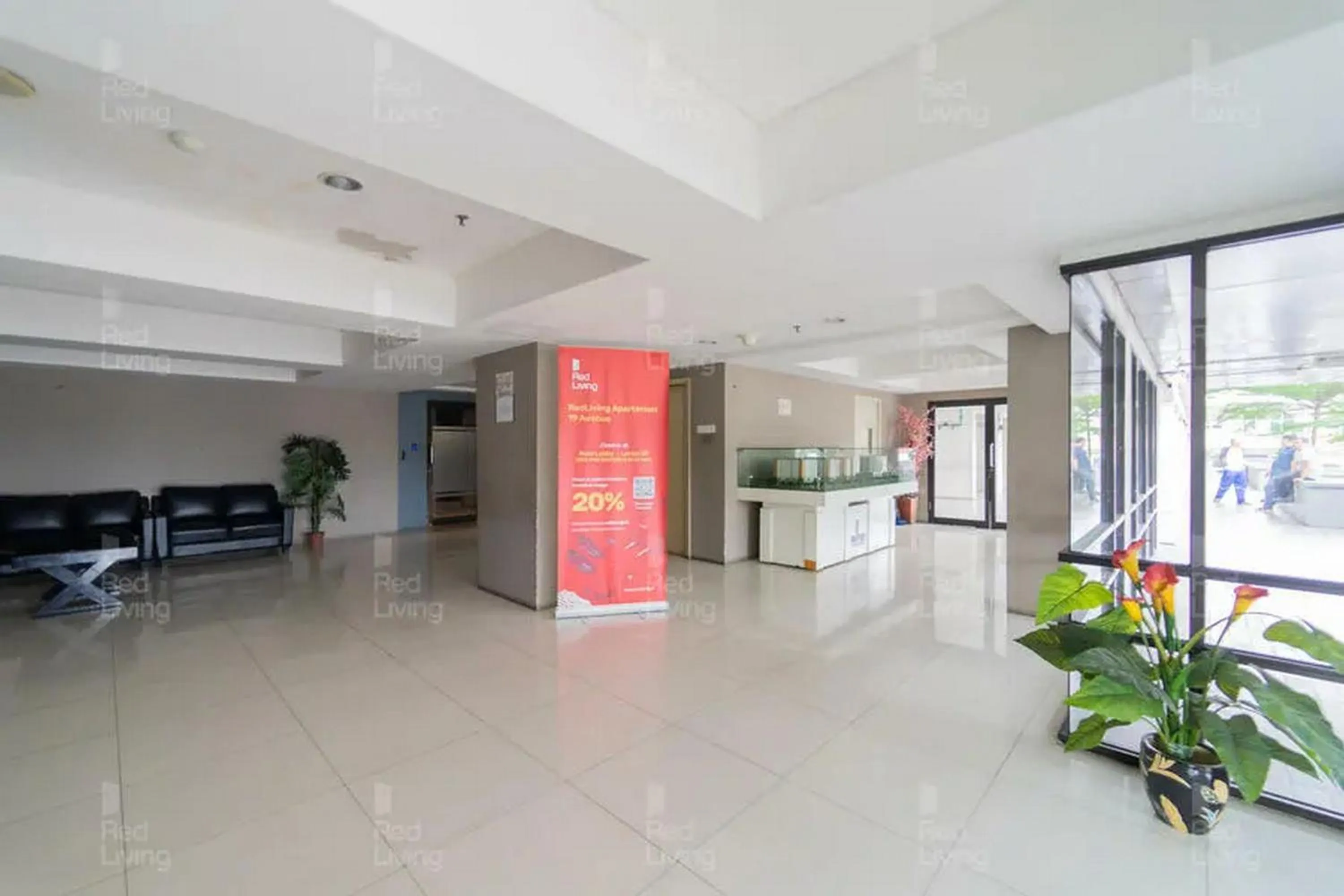 Lobby or reception in RedLiving Apartemen 19 Avenue - Amanah Room