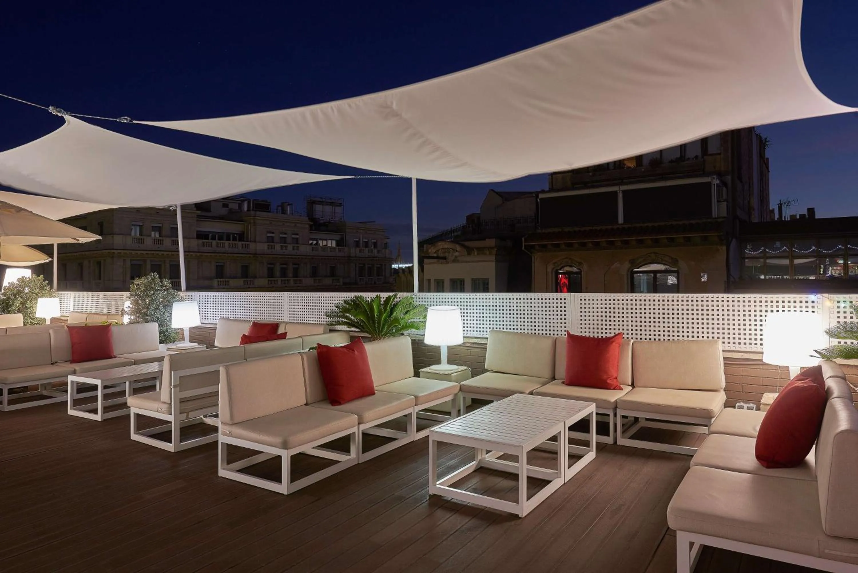 Balcony/Terrace in NH Collection Barcelona Podium