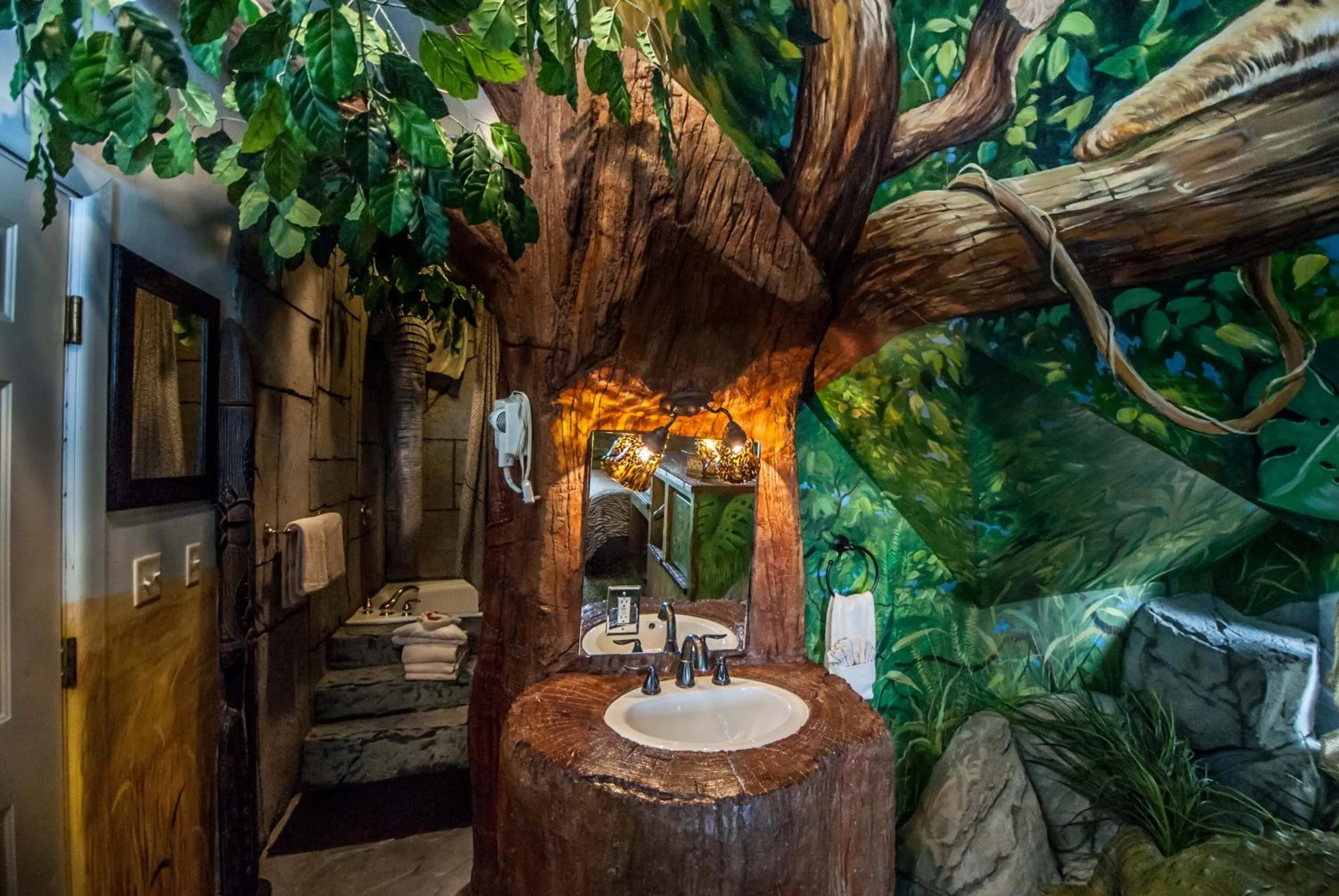 Bathroom in The Anniversary Inn - South Temple