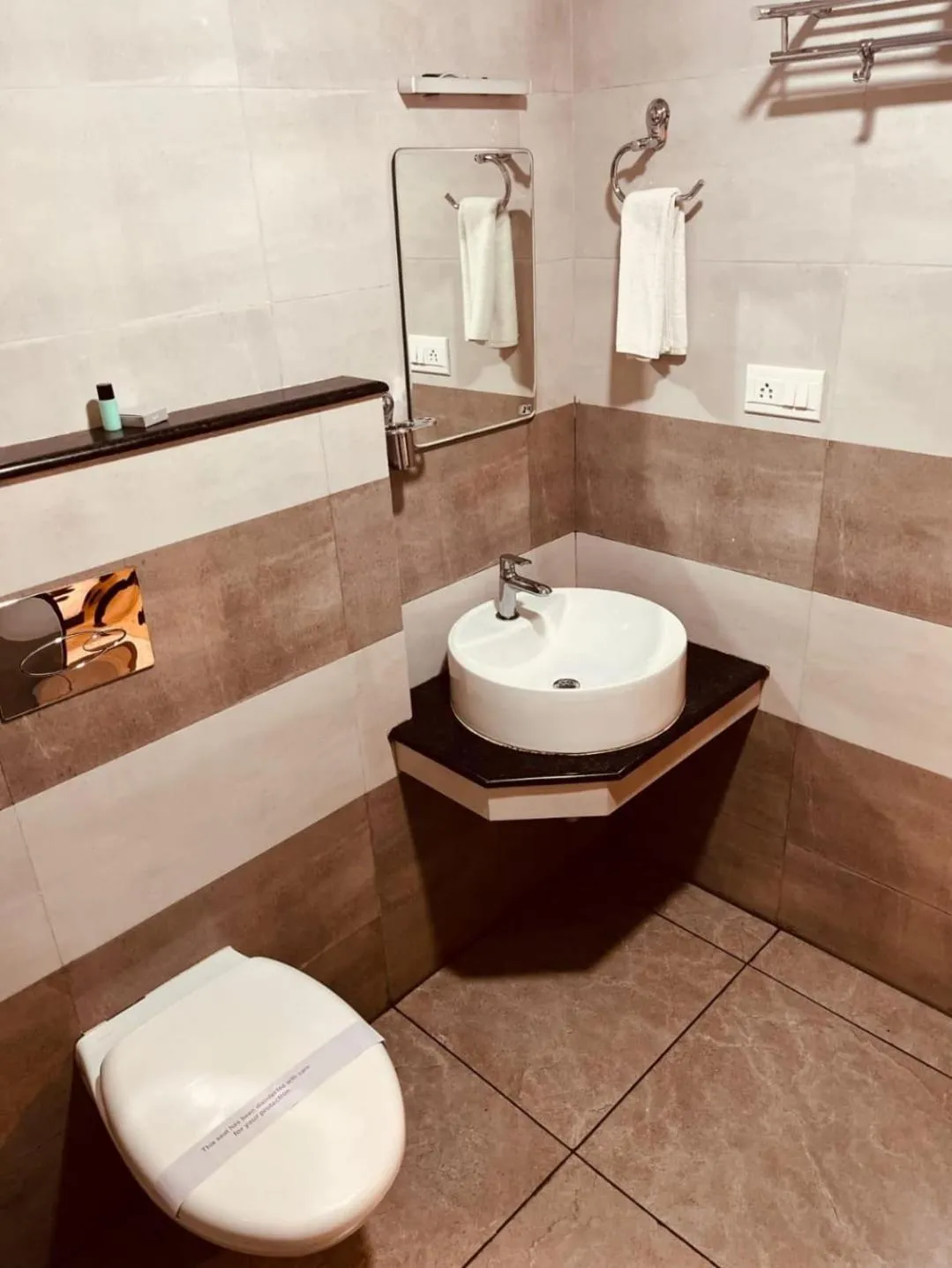 Shower in HOTEL PANKAJ RESIDENCY