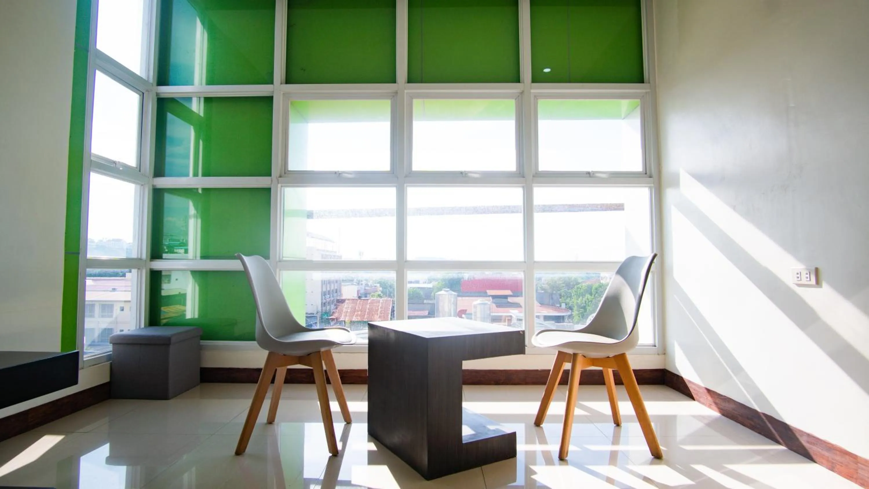 Seating area in Benrose Hotel