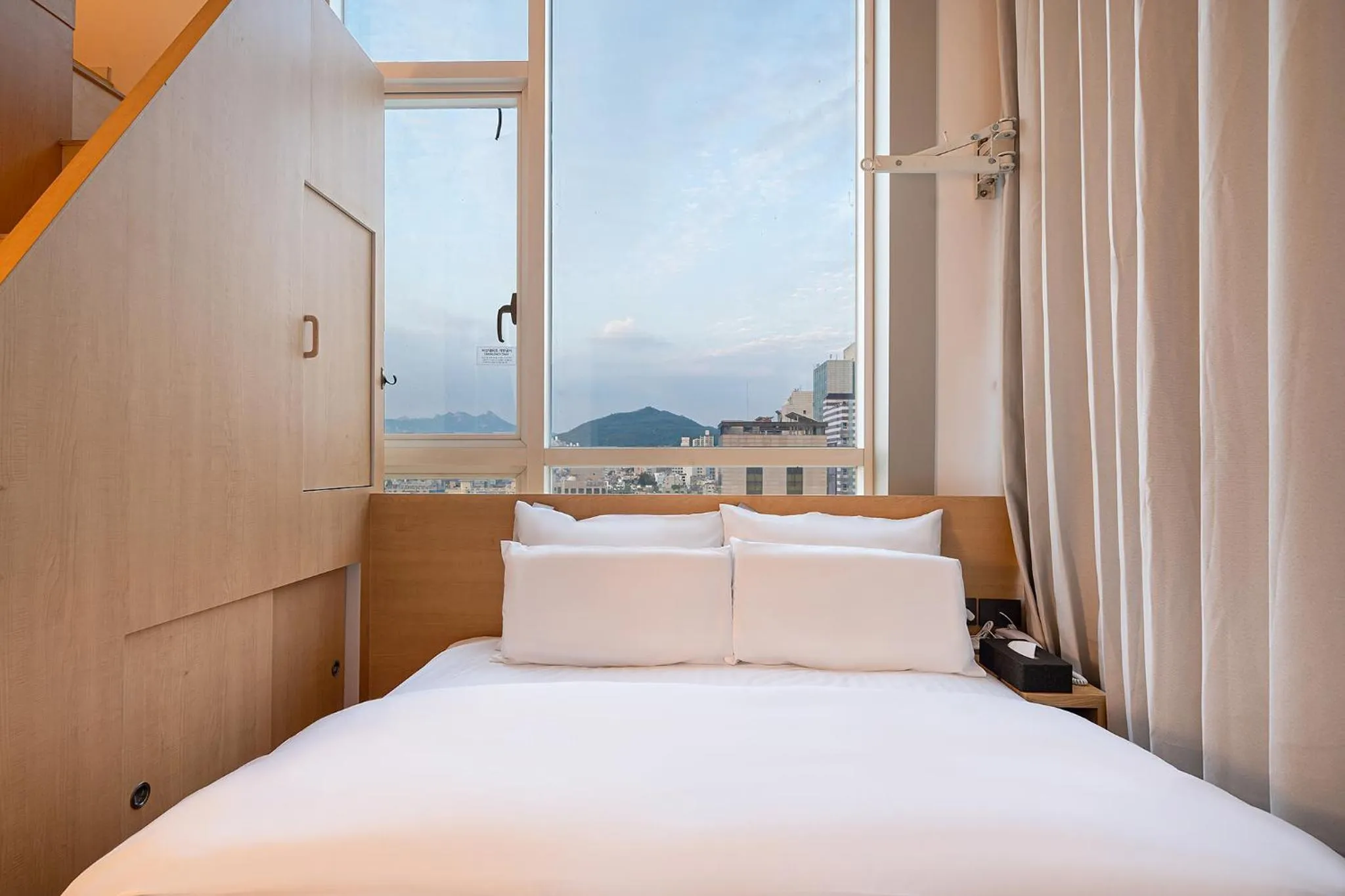 Bed in Aank Hotel Hongdae