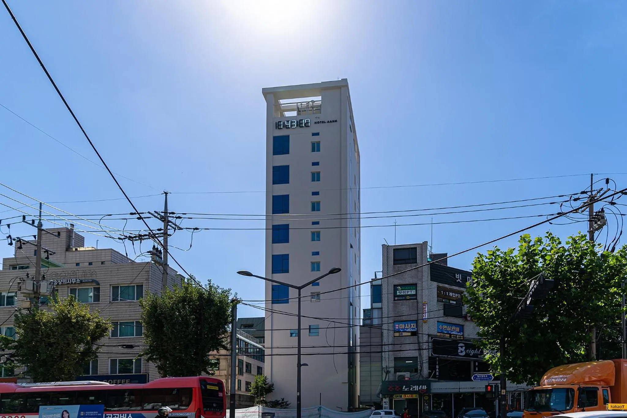 Property building in Aank Hotel Hongdae