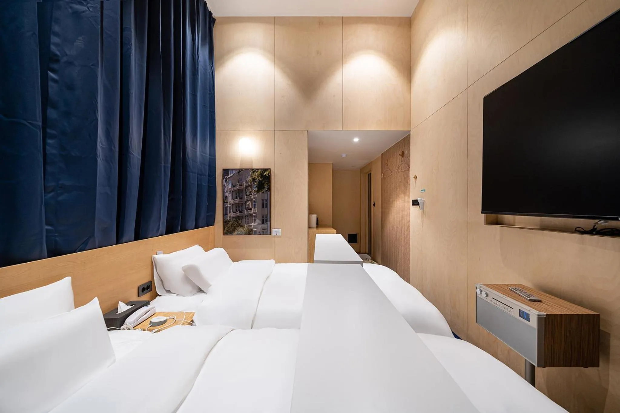 Bed in Aank Hotel Hongdae