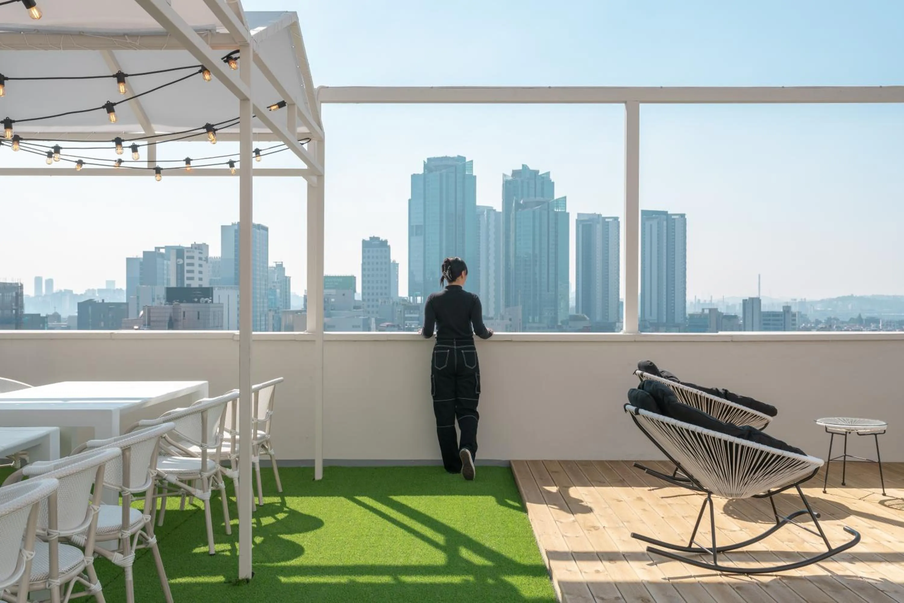 People in Aank Hotel Hongdae