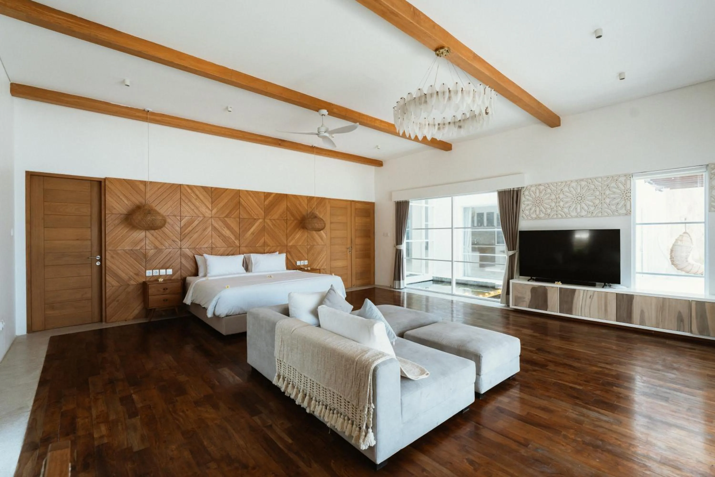 Bed in Ketewel Beach Villas and Spa