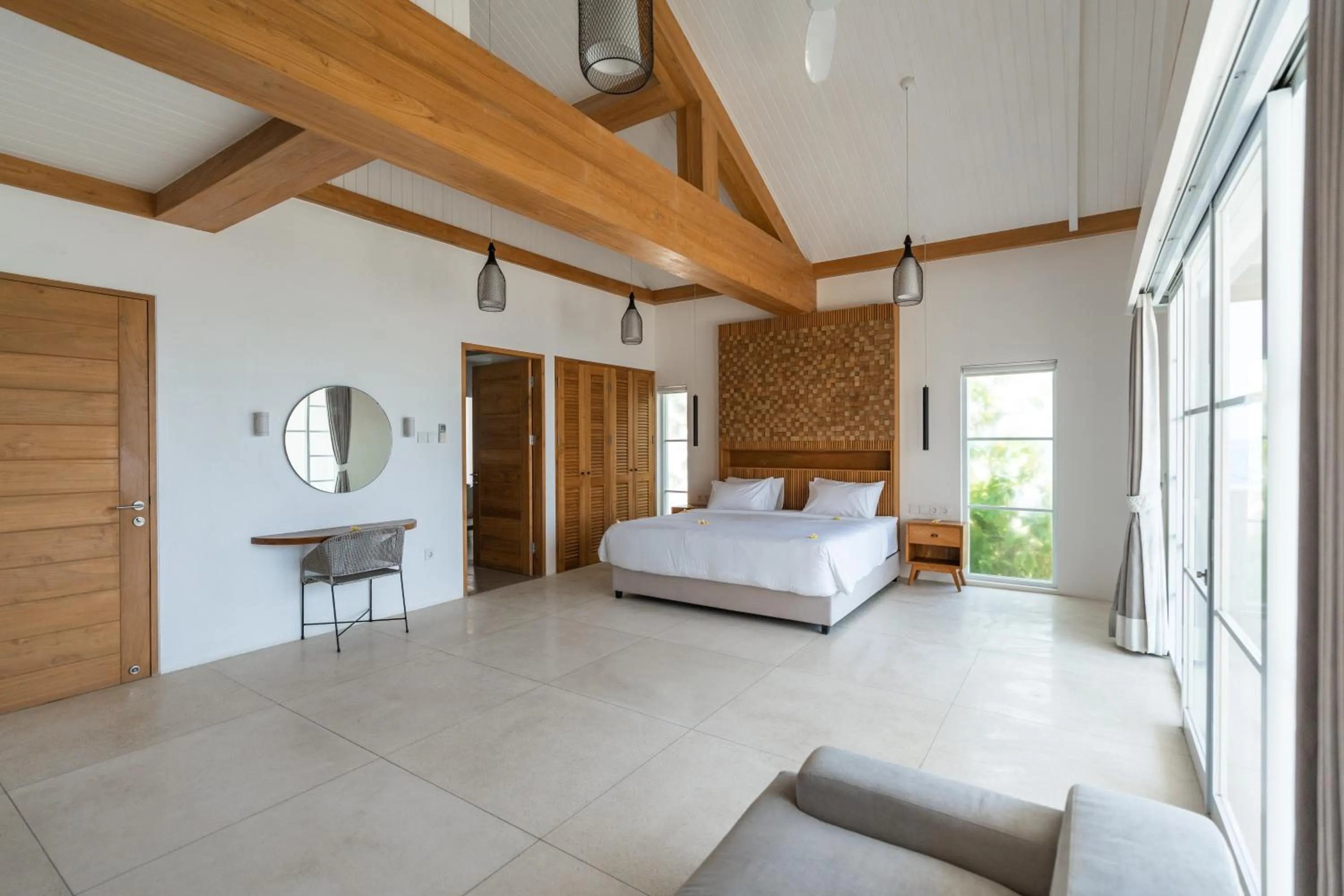 Bed in Ketewel Beach Villas and Spa