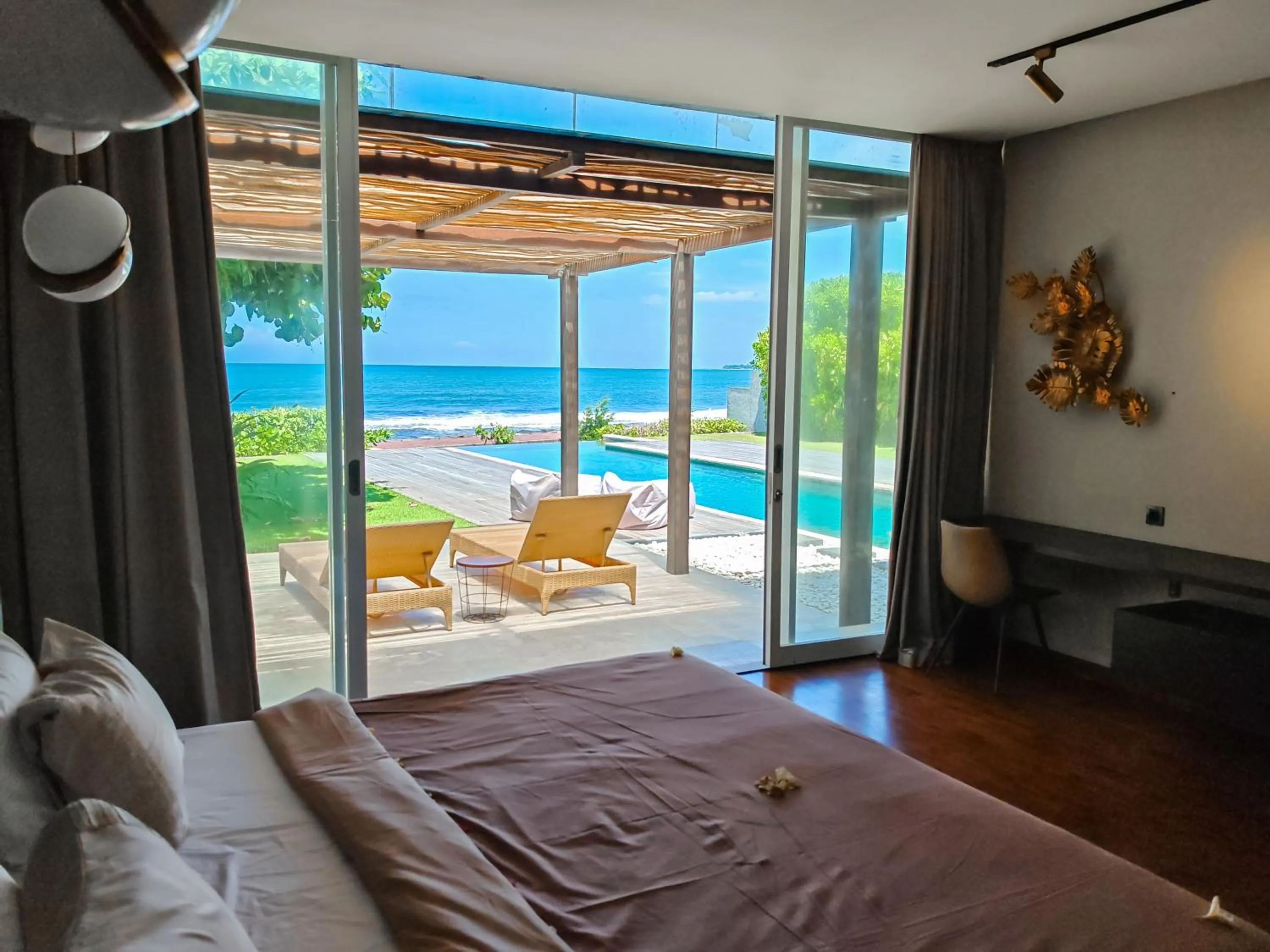 View (from property/room), Bed in Ketewel Beach Villas and Spa