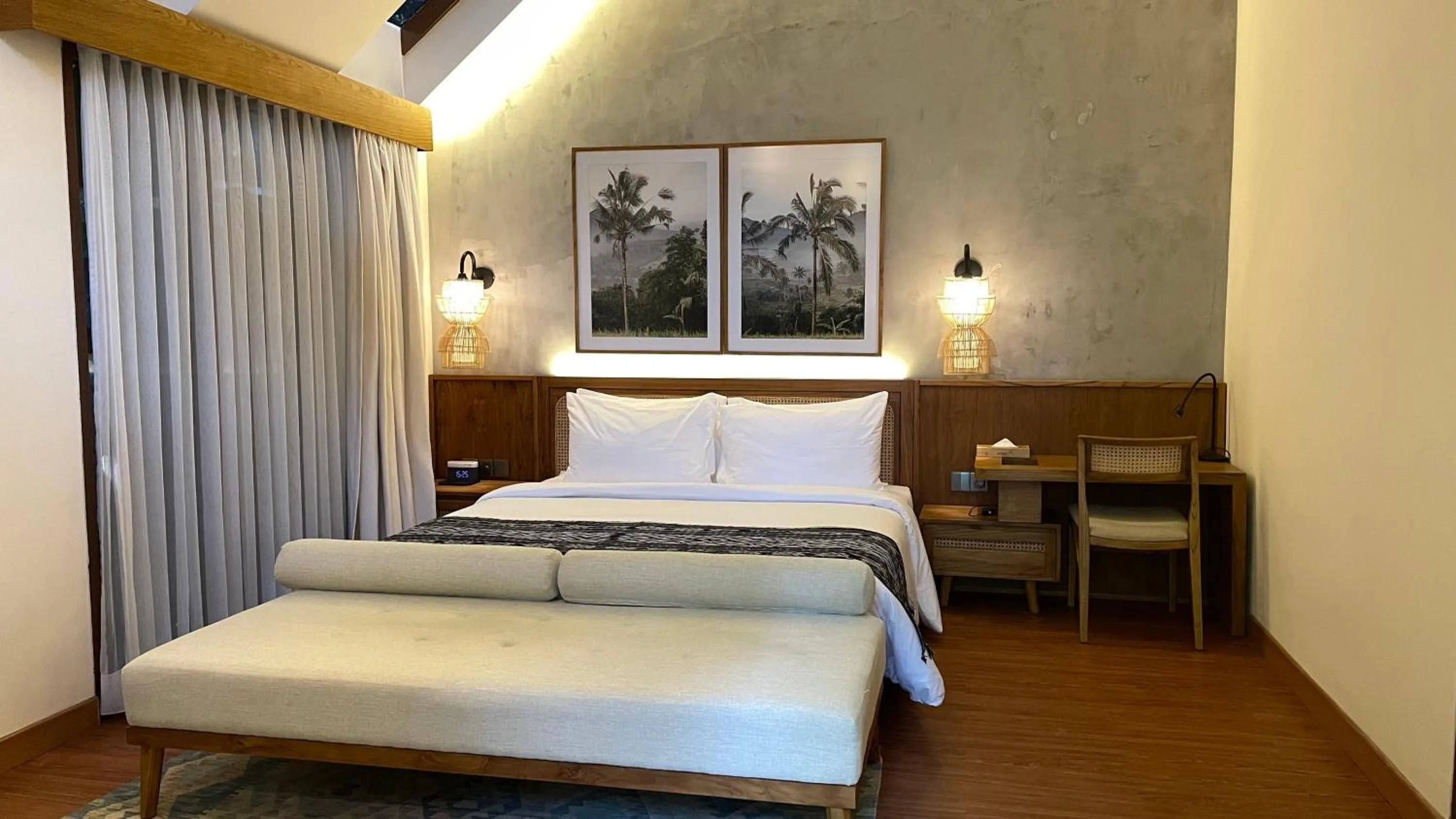 Photo of the whole room, Bed in Leafy Home Canggu