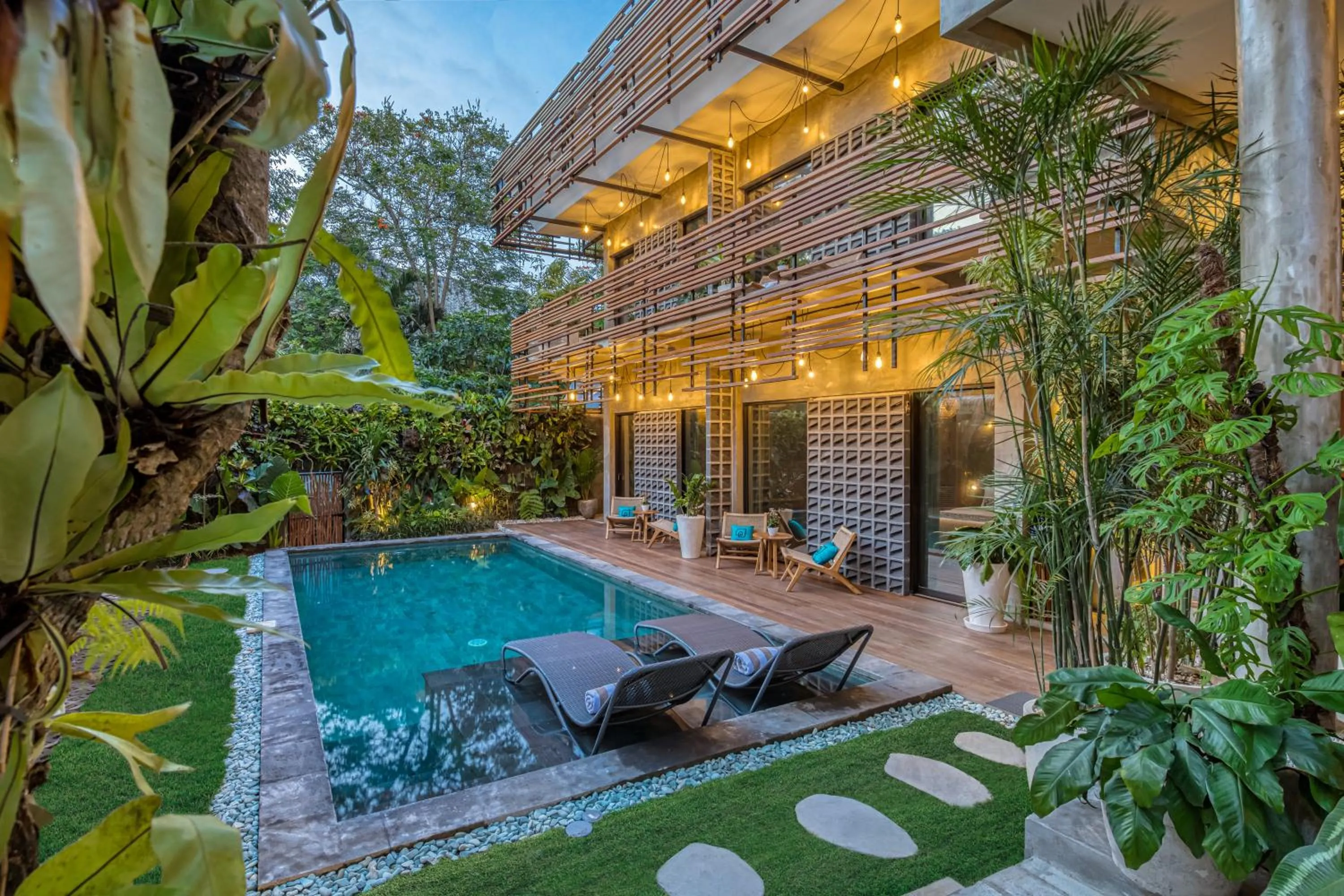 Property building in Leafy Home Canggu