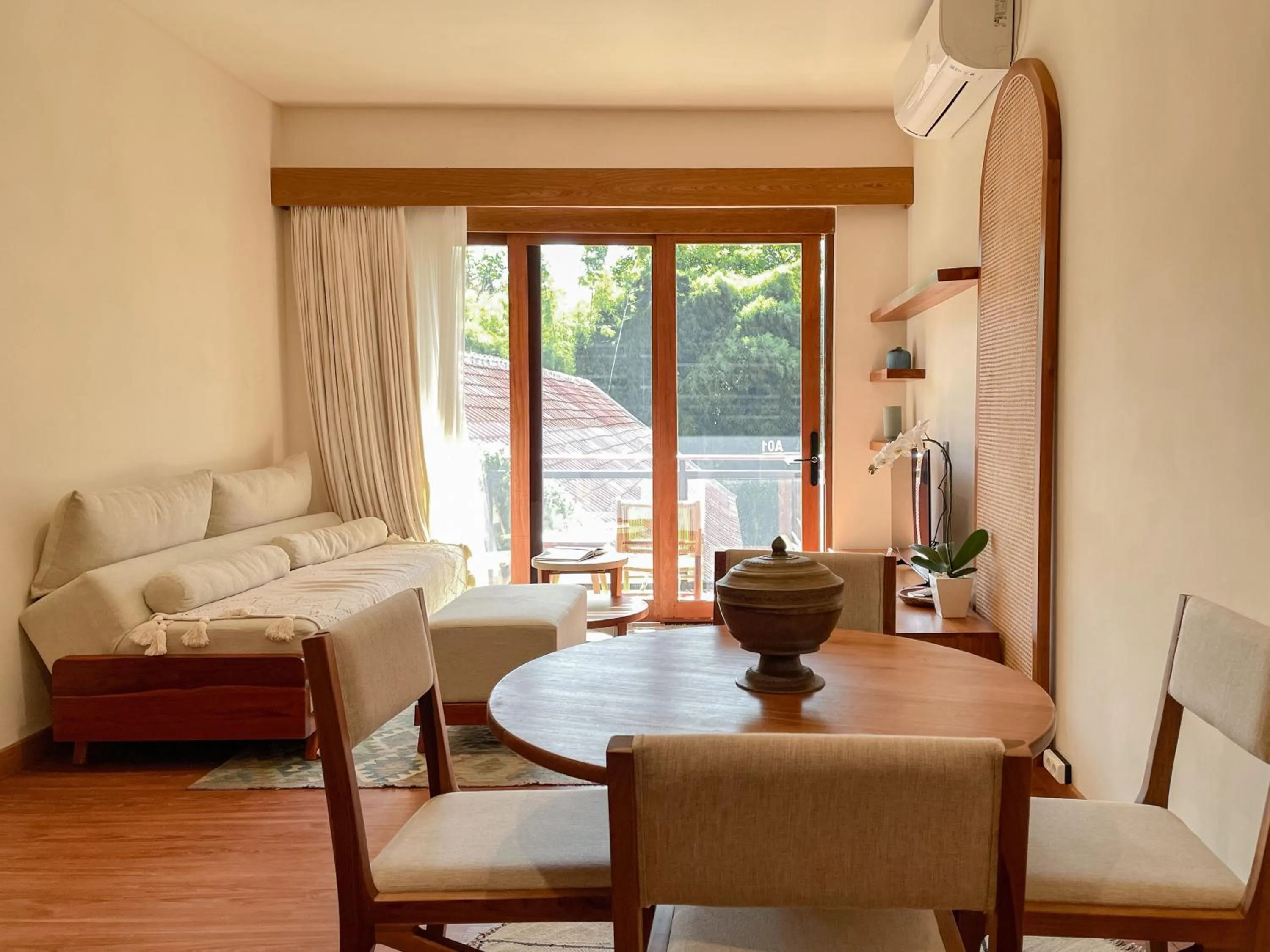 Balcony/Terrace in Leafy Home Canggu