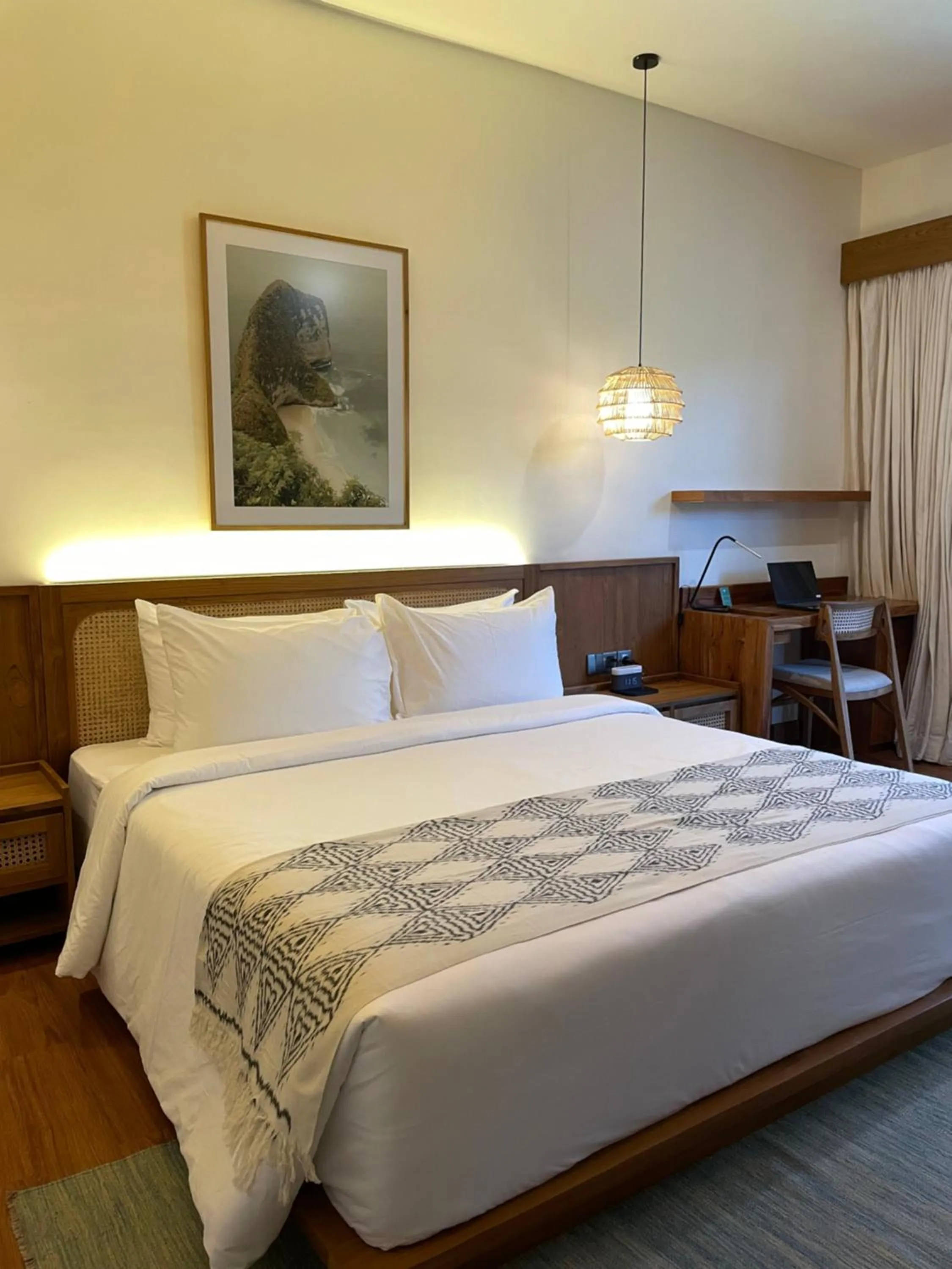 Bed in Leafy Home Canggu