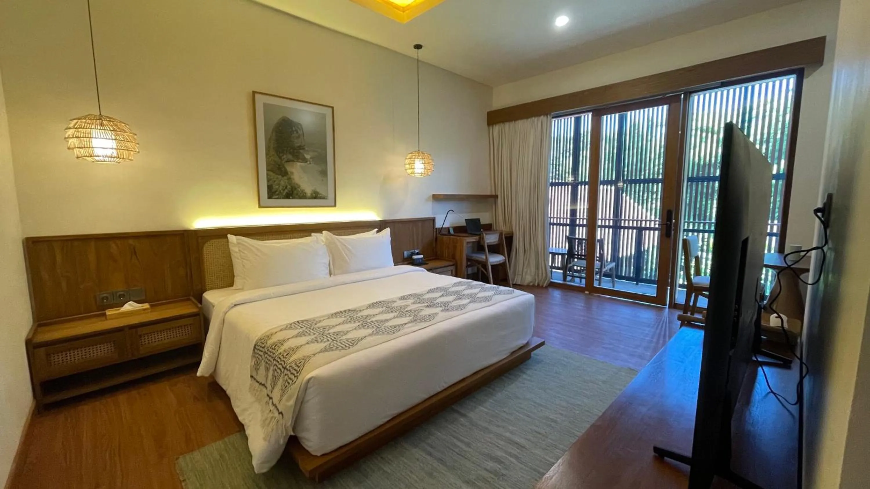Bed in Leafy Home Canggu
