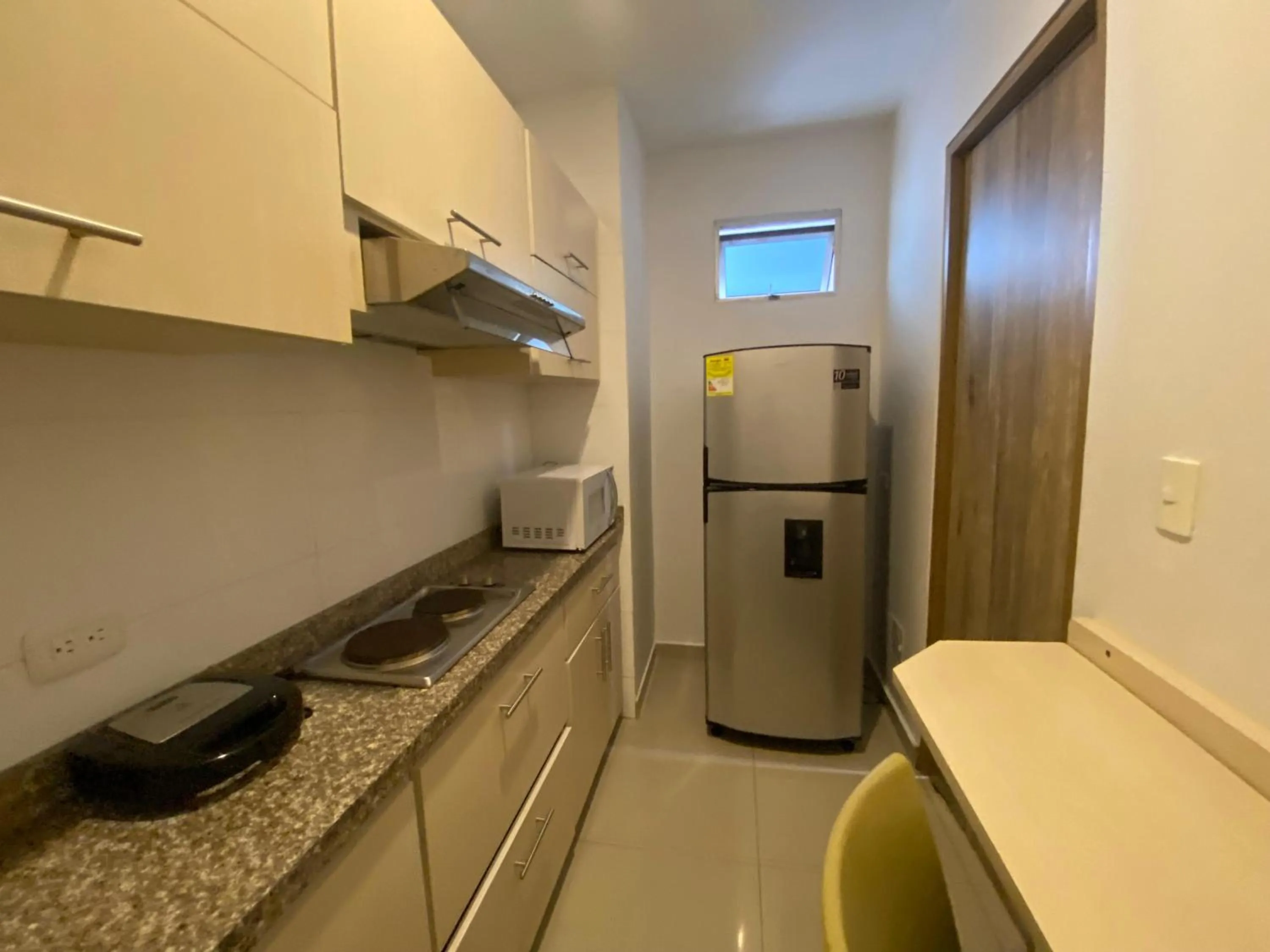 Kitchen or kitchenette in Hotel Oxford Barranquilla