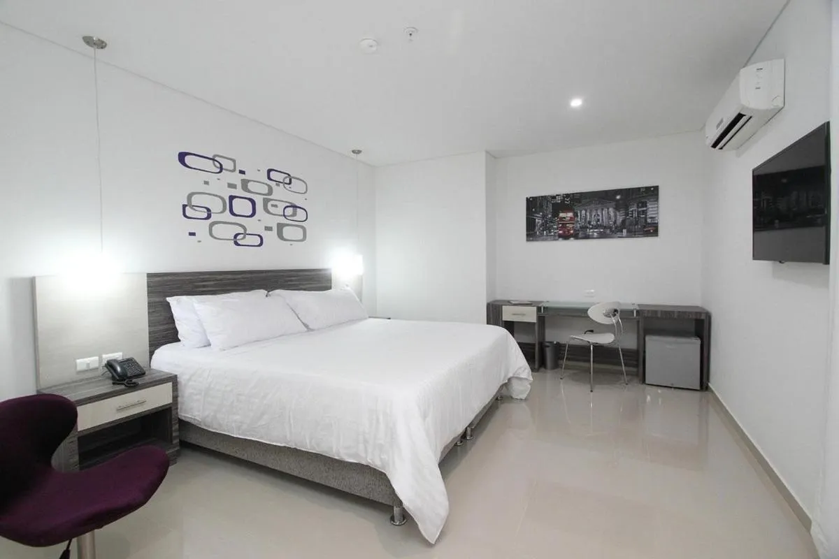 Bedroom, Bed in Hotel Oxford Barranquilla