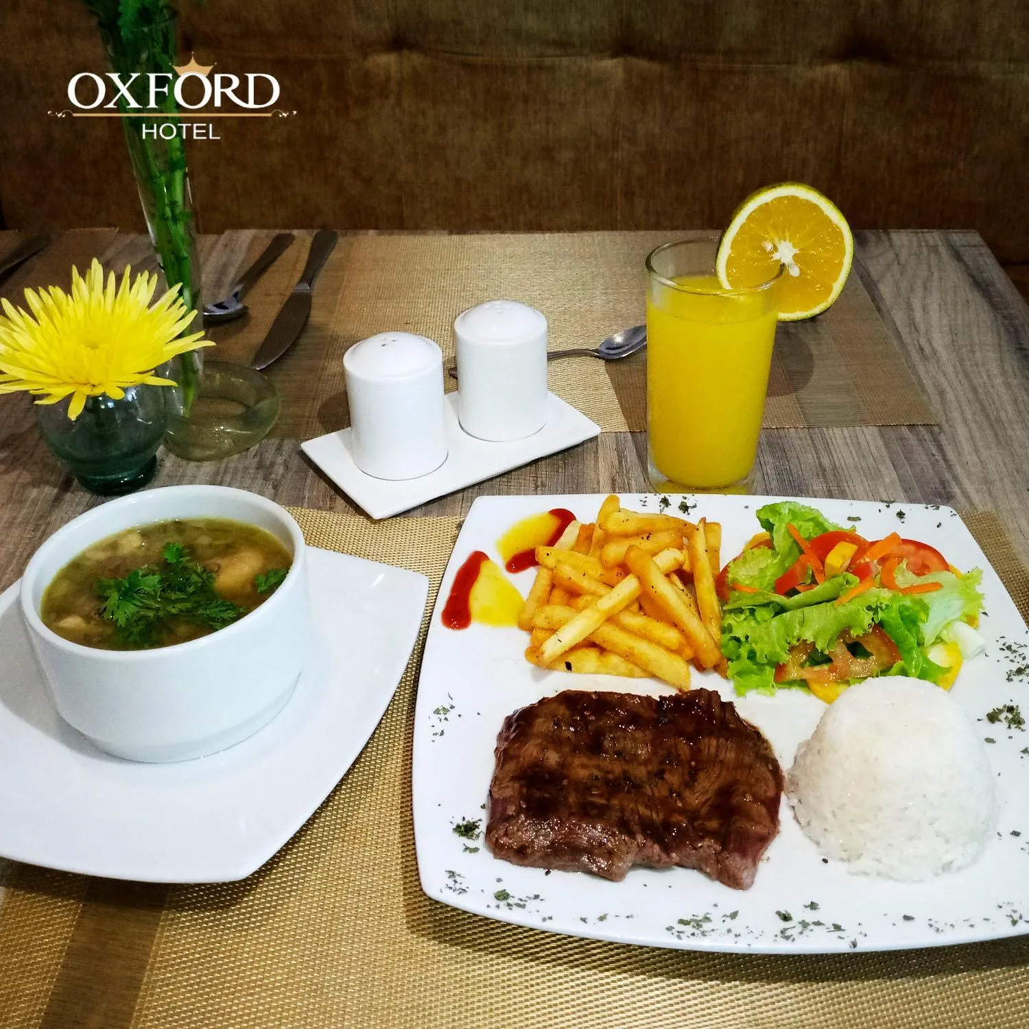 Food in Hotel Oxford Barranquilla