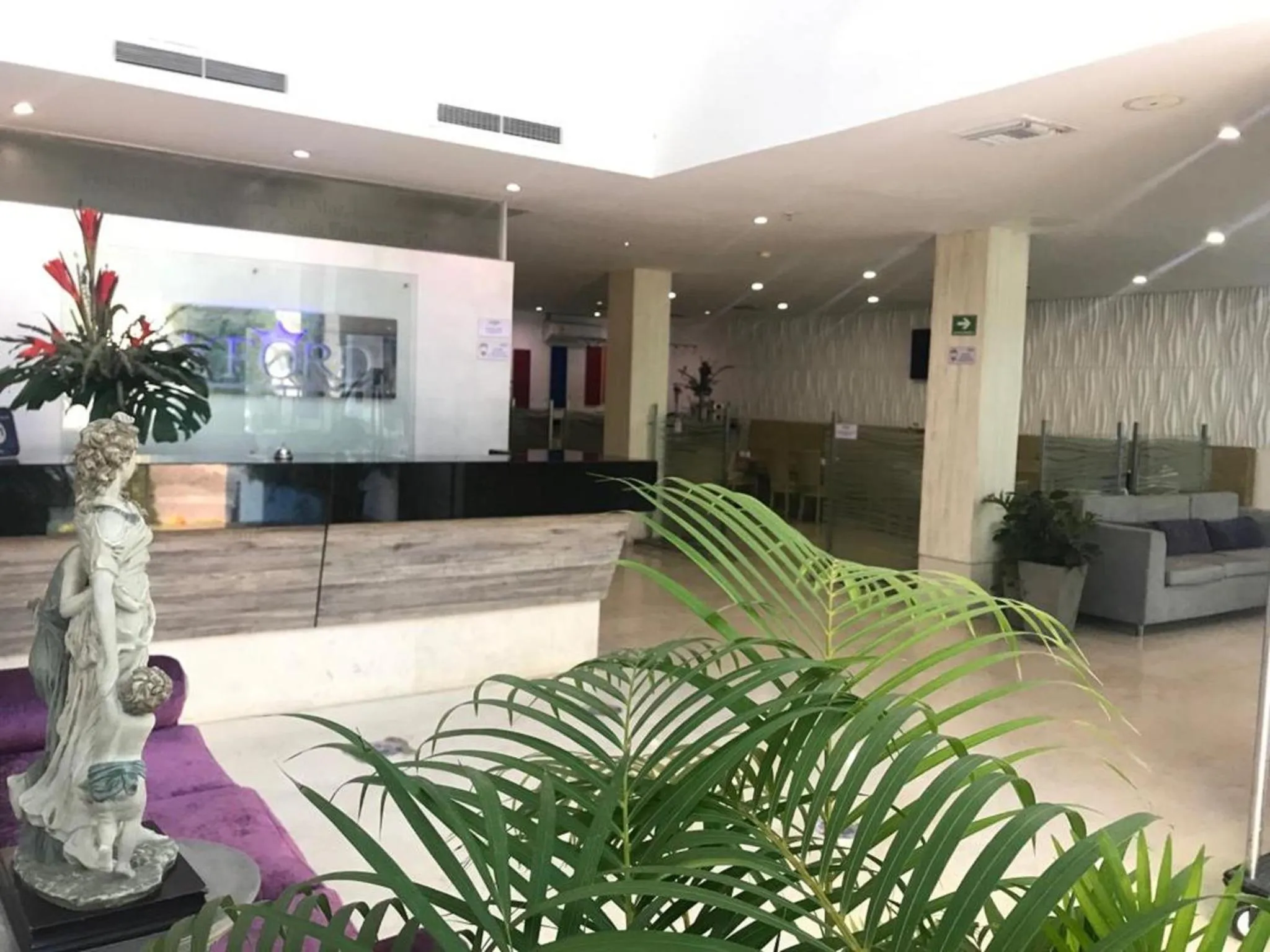 Living room in Hotel Oxford Barranquilla