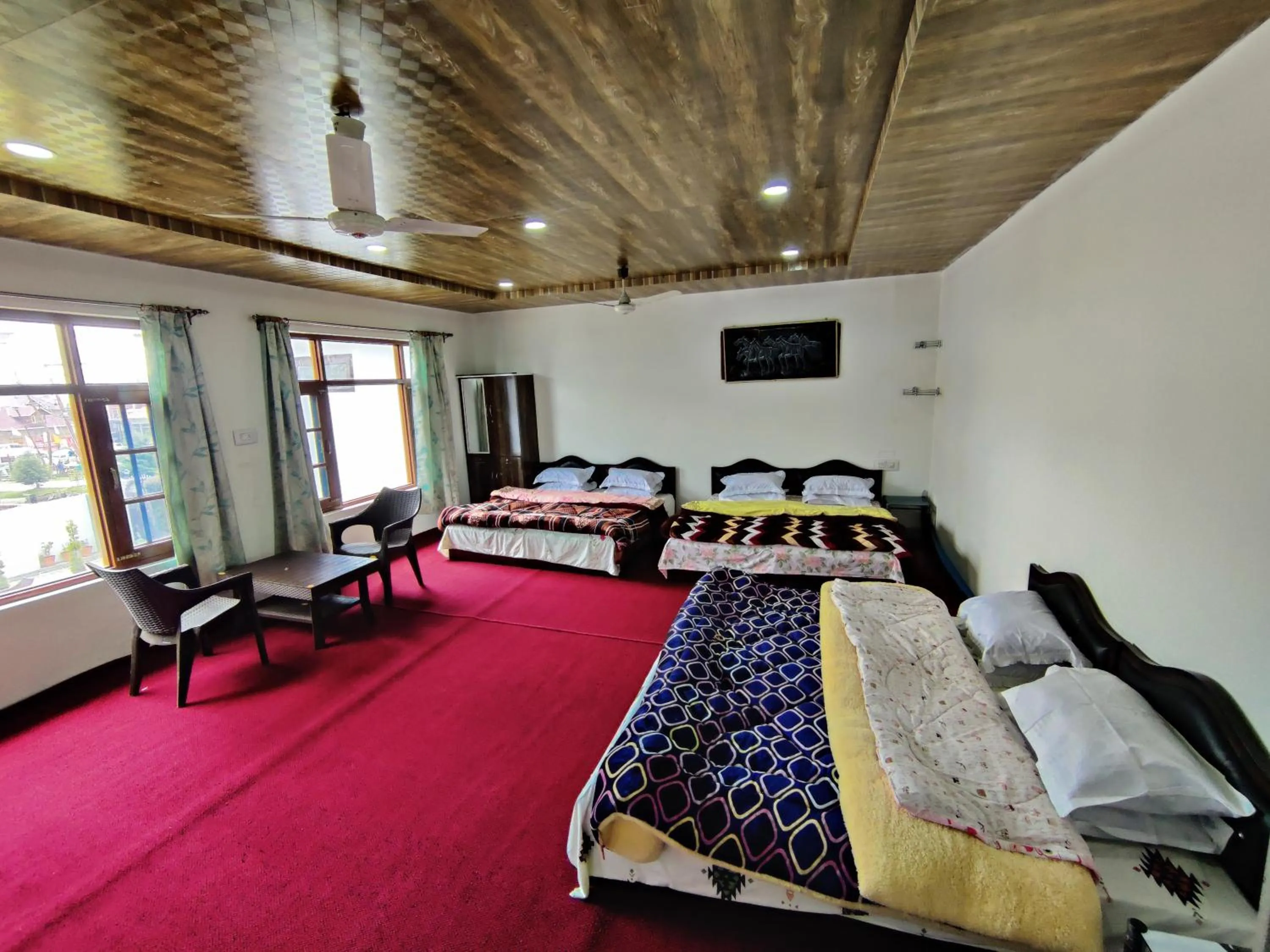 Photo of the whole room, Bed in Kashmir Homestay