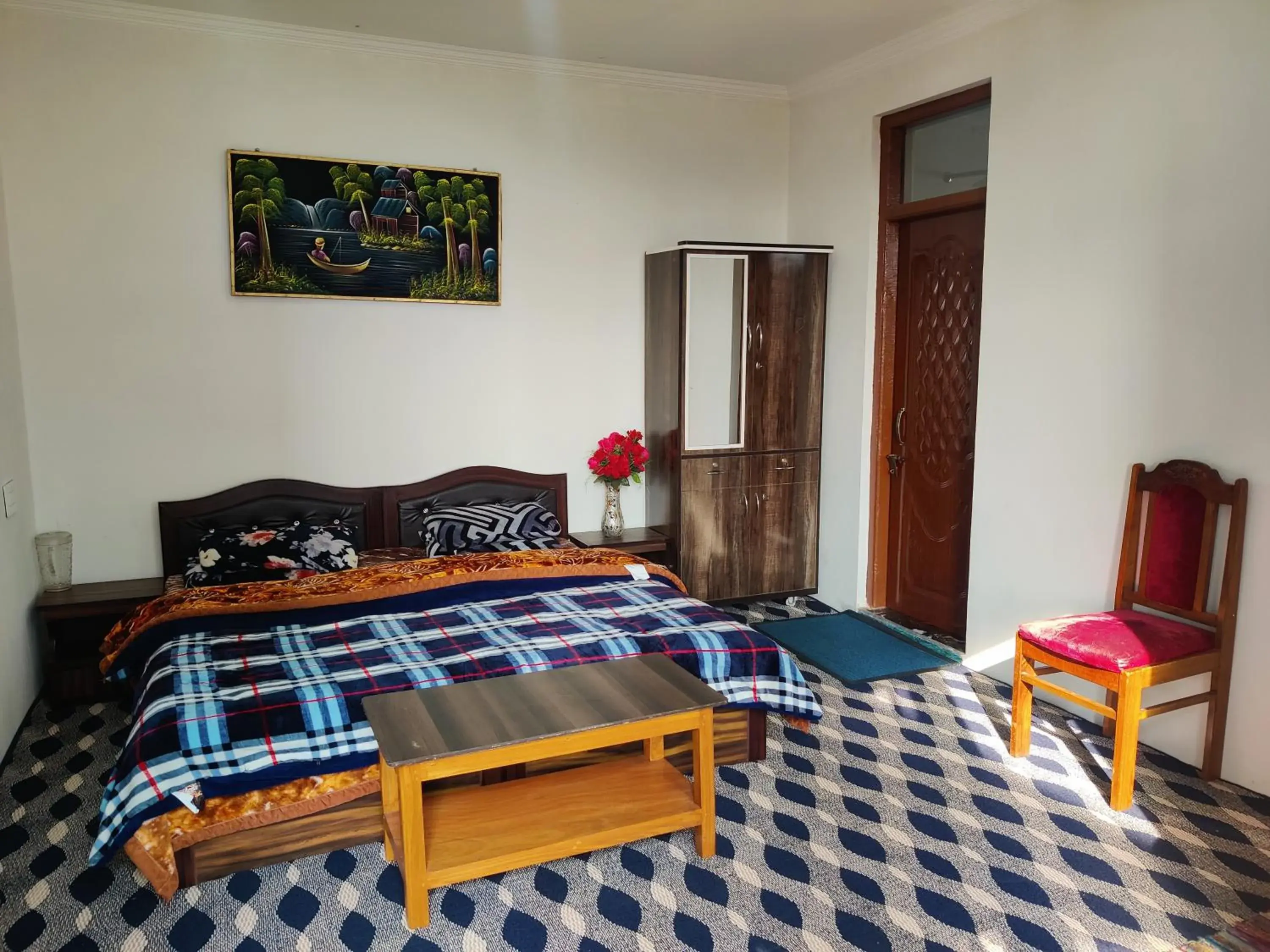 Double Room with Garden View in Kashmir Homestay Double Room with Garden View in Kashmir Homestay