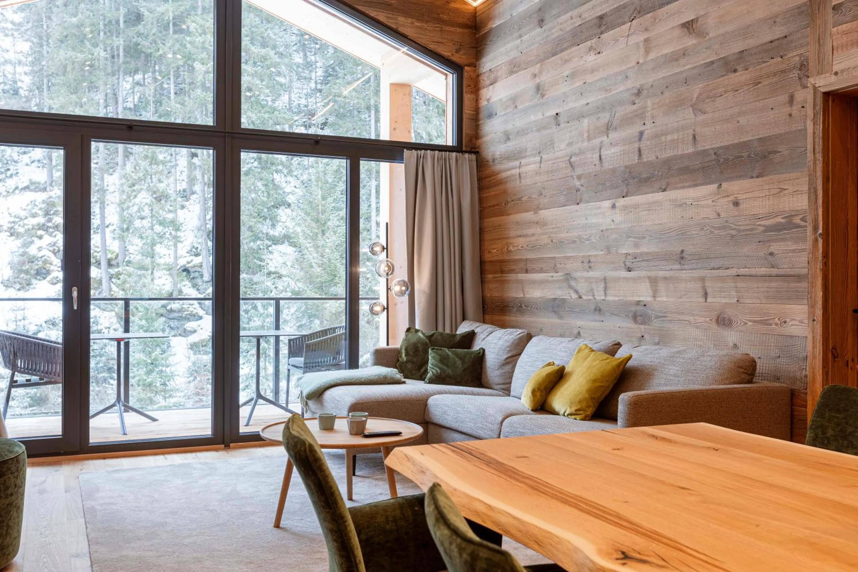 Living room in Saalbach Suites by ALPS RESORTS