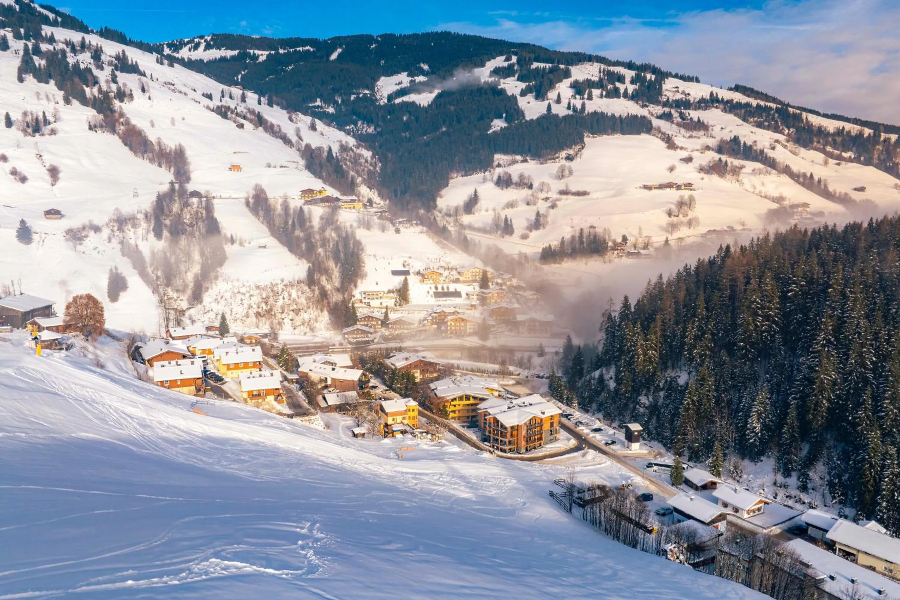Property building in Saalbach Suites by ALPS RESORTS