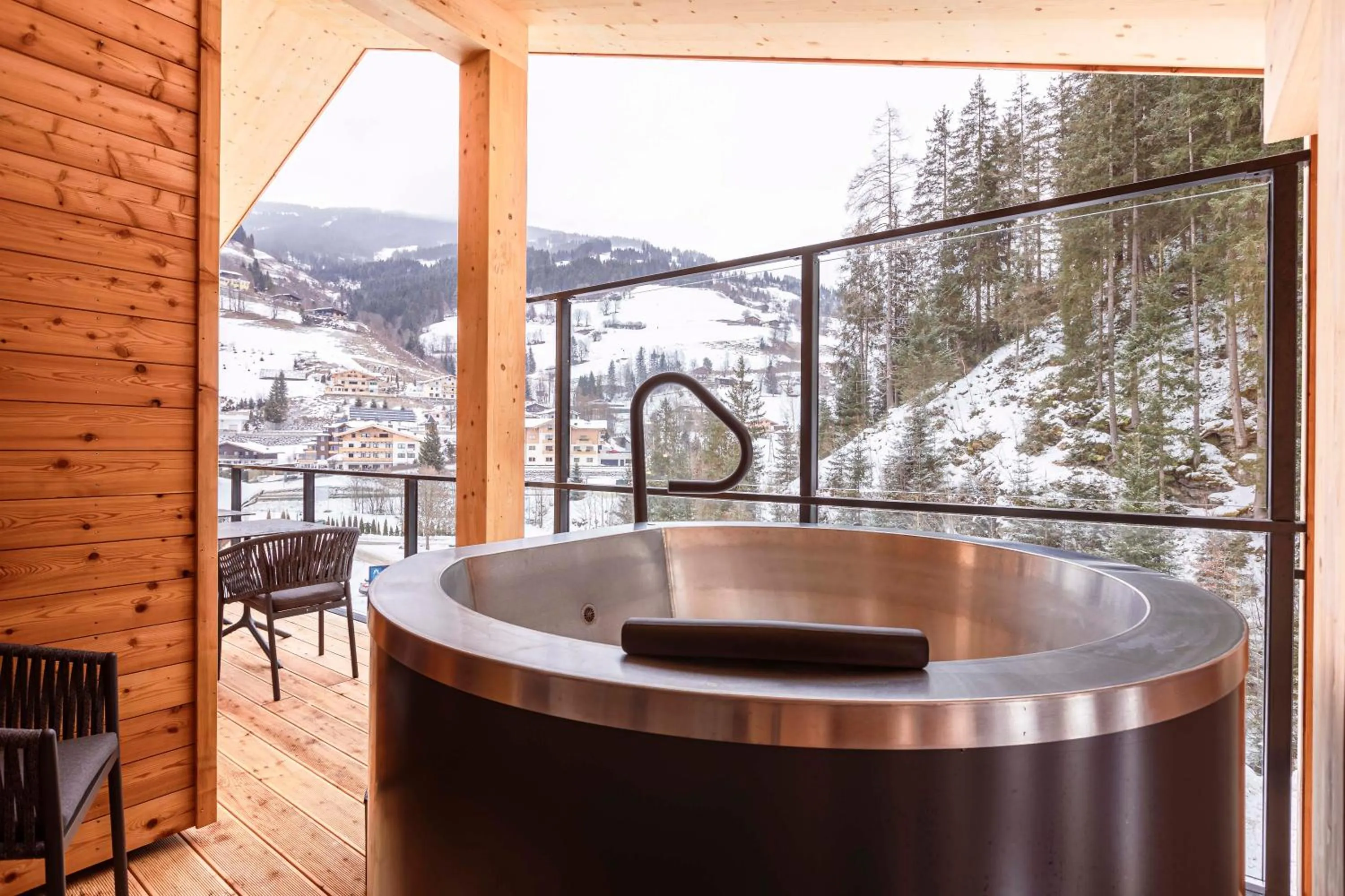 Balcony/Terrace in Saalbach Suites by ALPS RESORTS