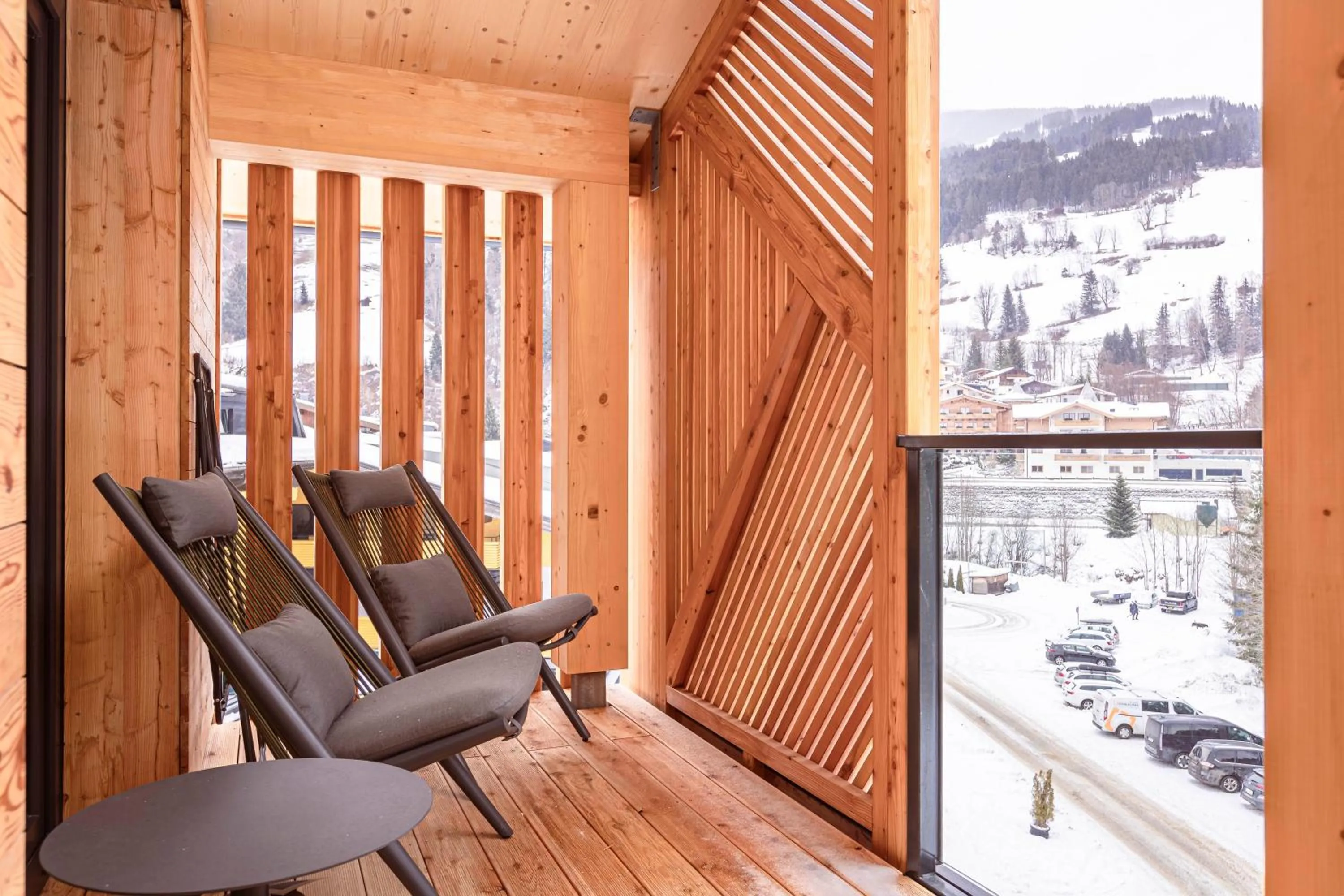 Balcony/Terrace in Saalbach Suites by ALPS RESORTS