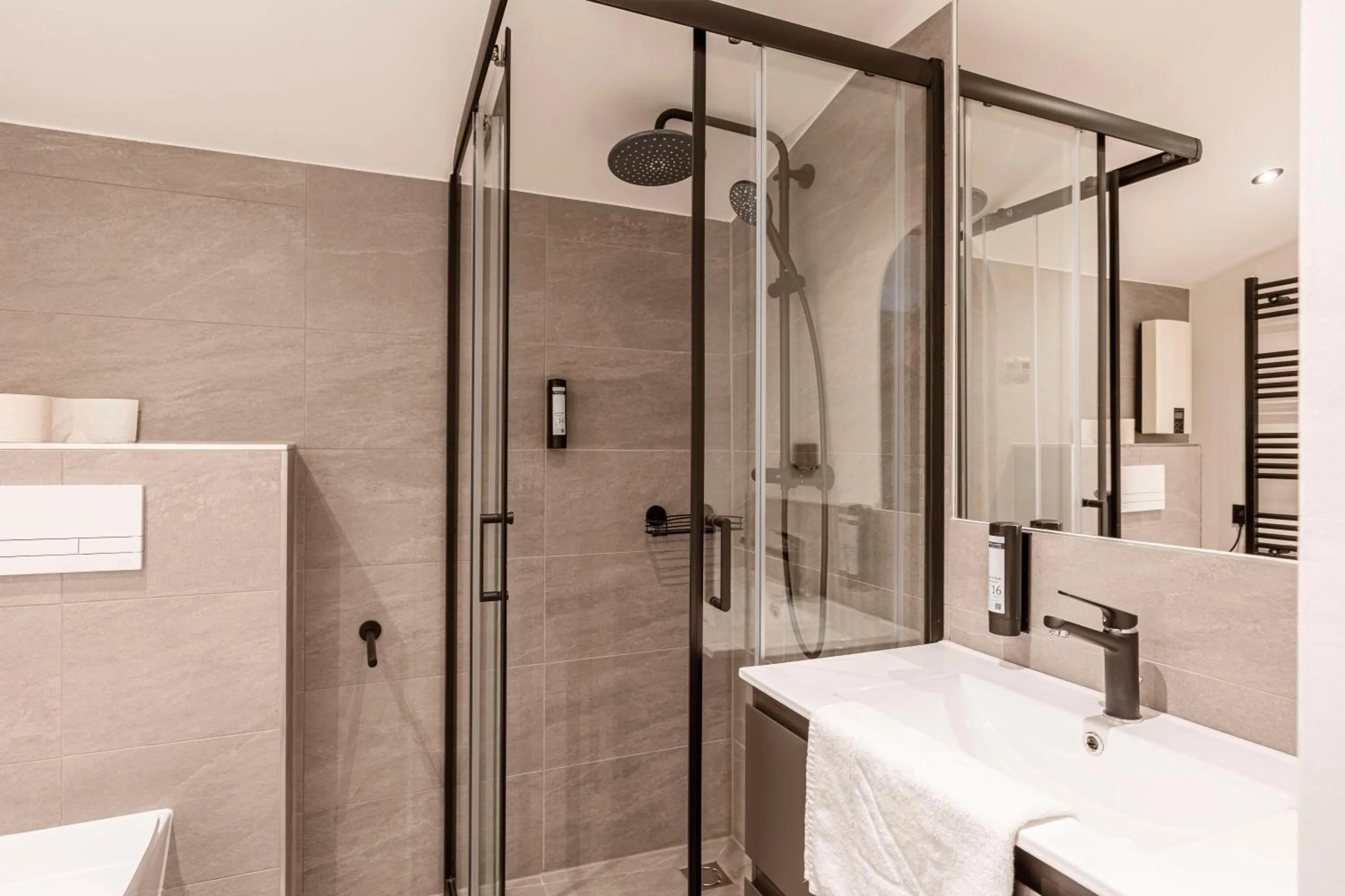 Shower in Saalbach Suites by ALPS RESORTS
