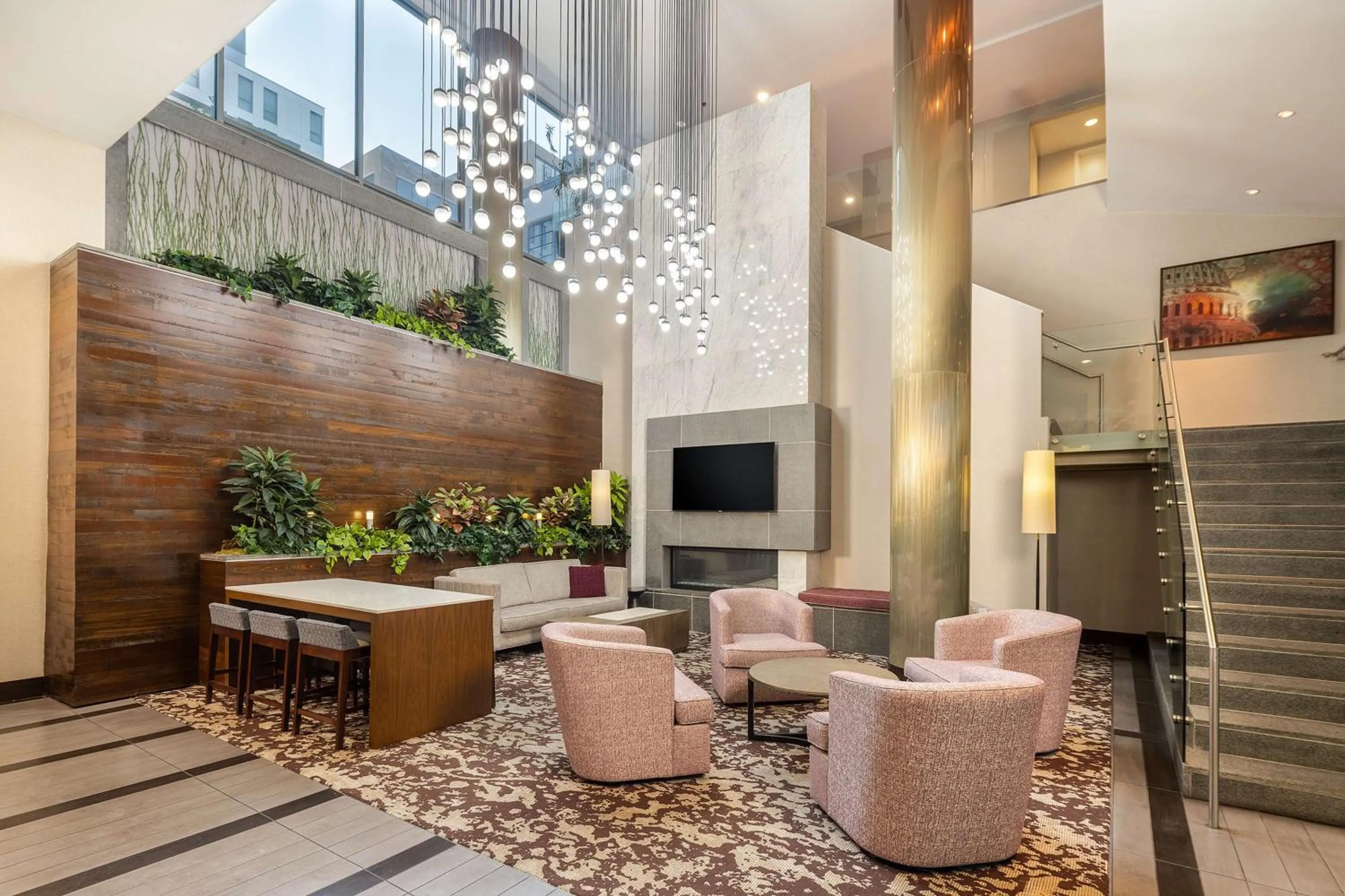 Lobby or reception in Hilton Garden Inn Washington DC/Georgetown Area