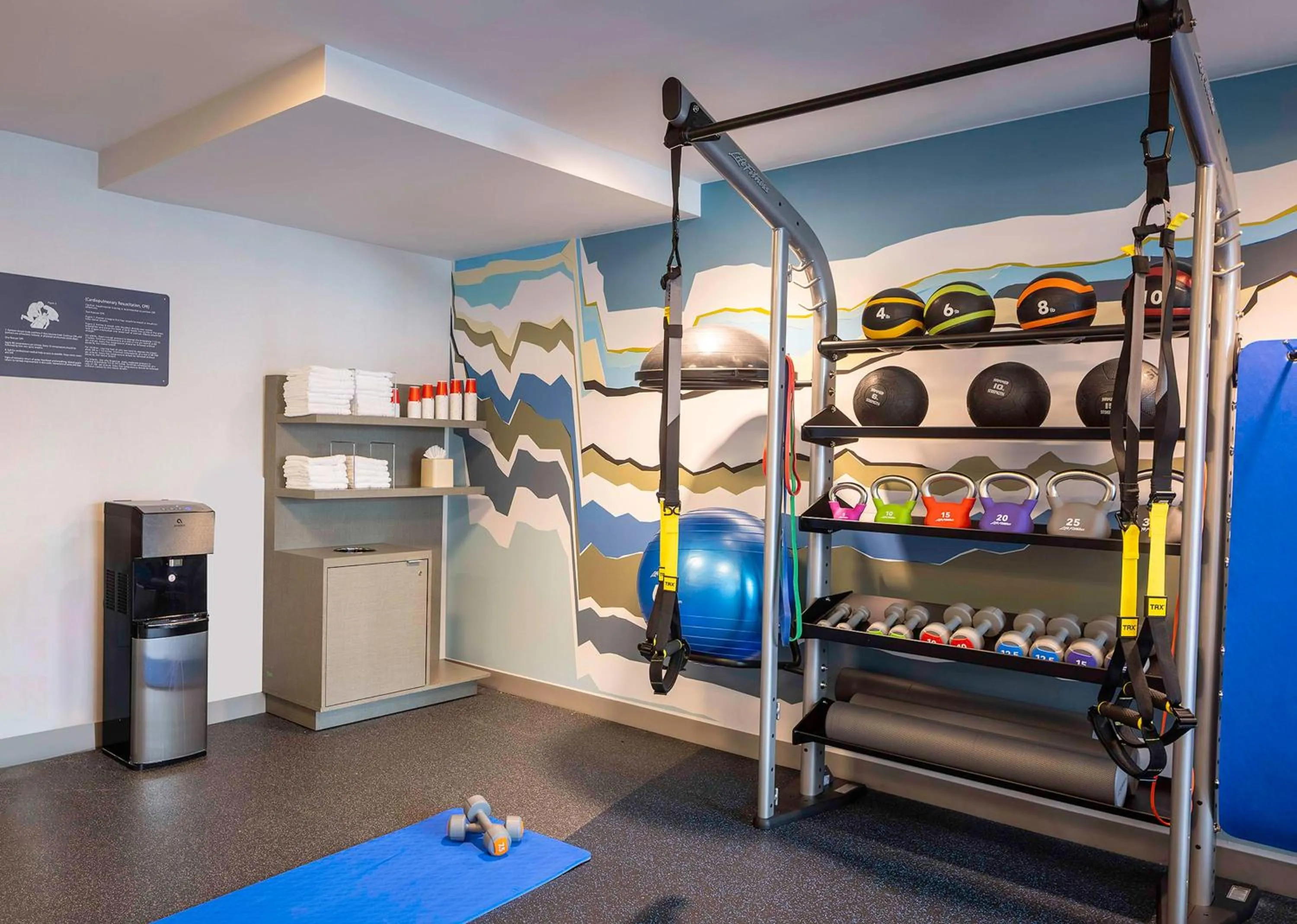 Fitness centre/facilities, Bed in Hilton Garden Inn Washington DC/Georgetown Area