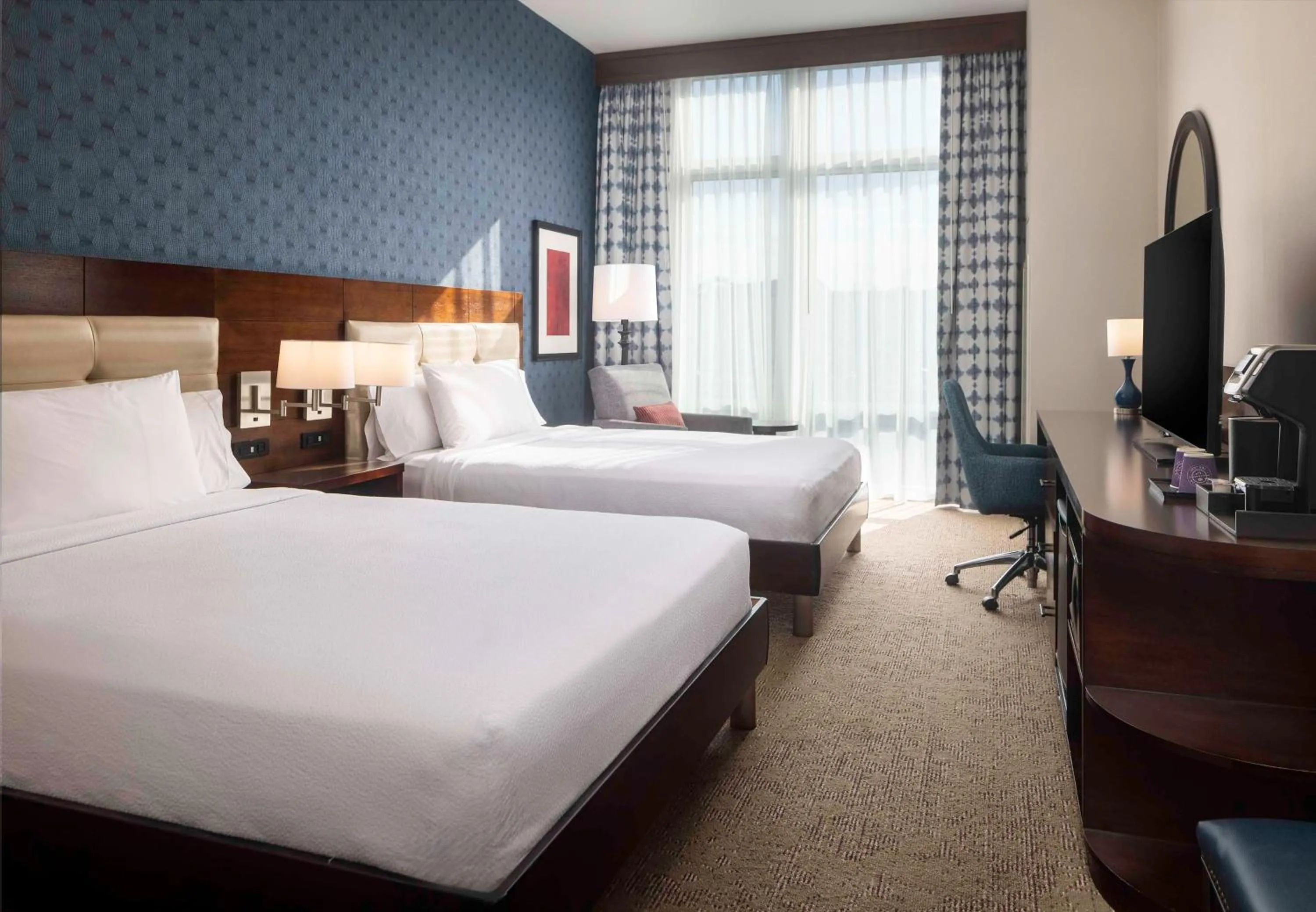 Bed in Hilton Garden Inn Washington DC/Georgetown Area