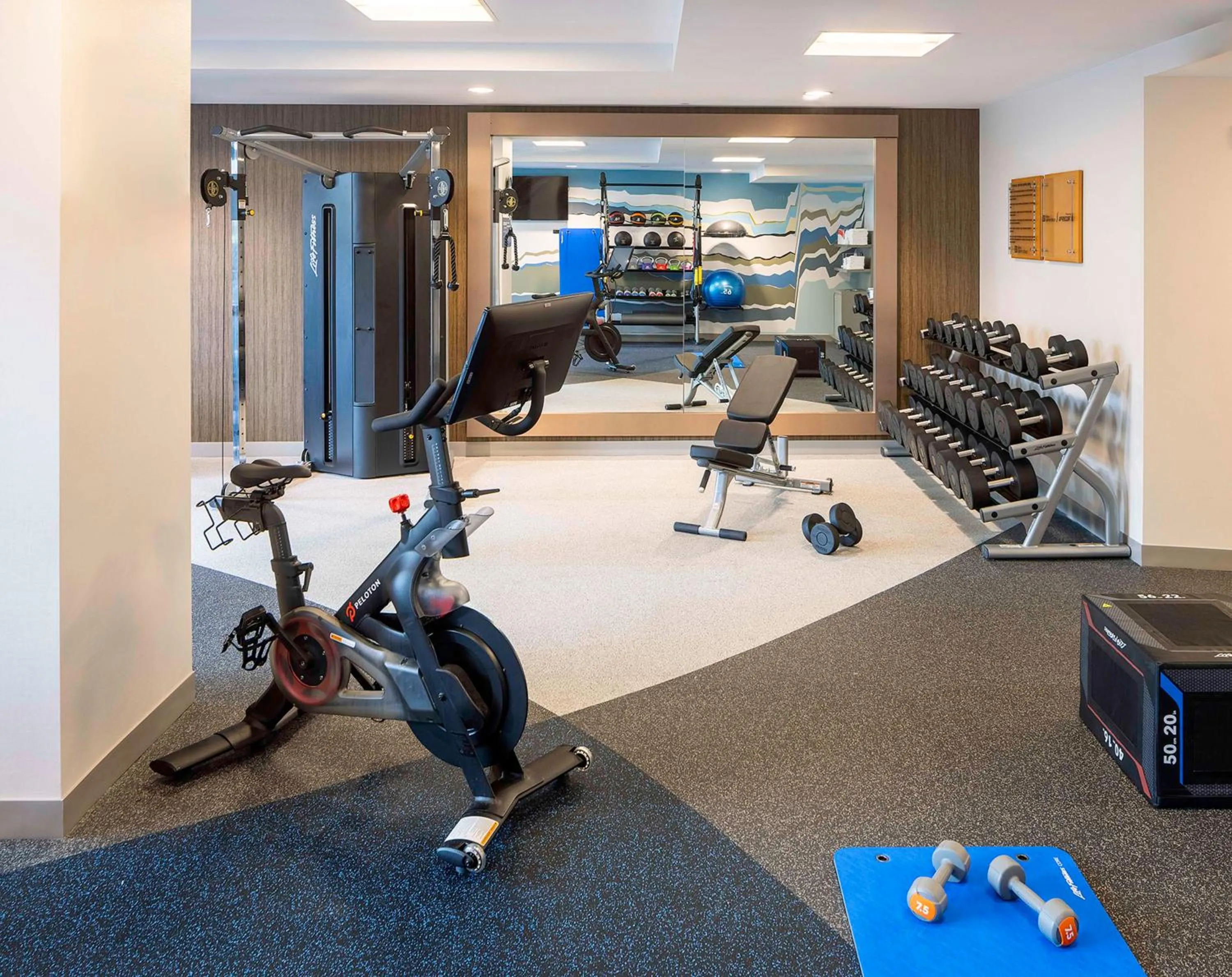 Fitness centre/facilities in Hilton Garden Inn Washington DC/Georgetown Area