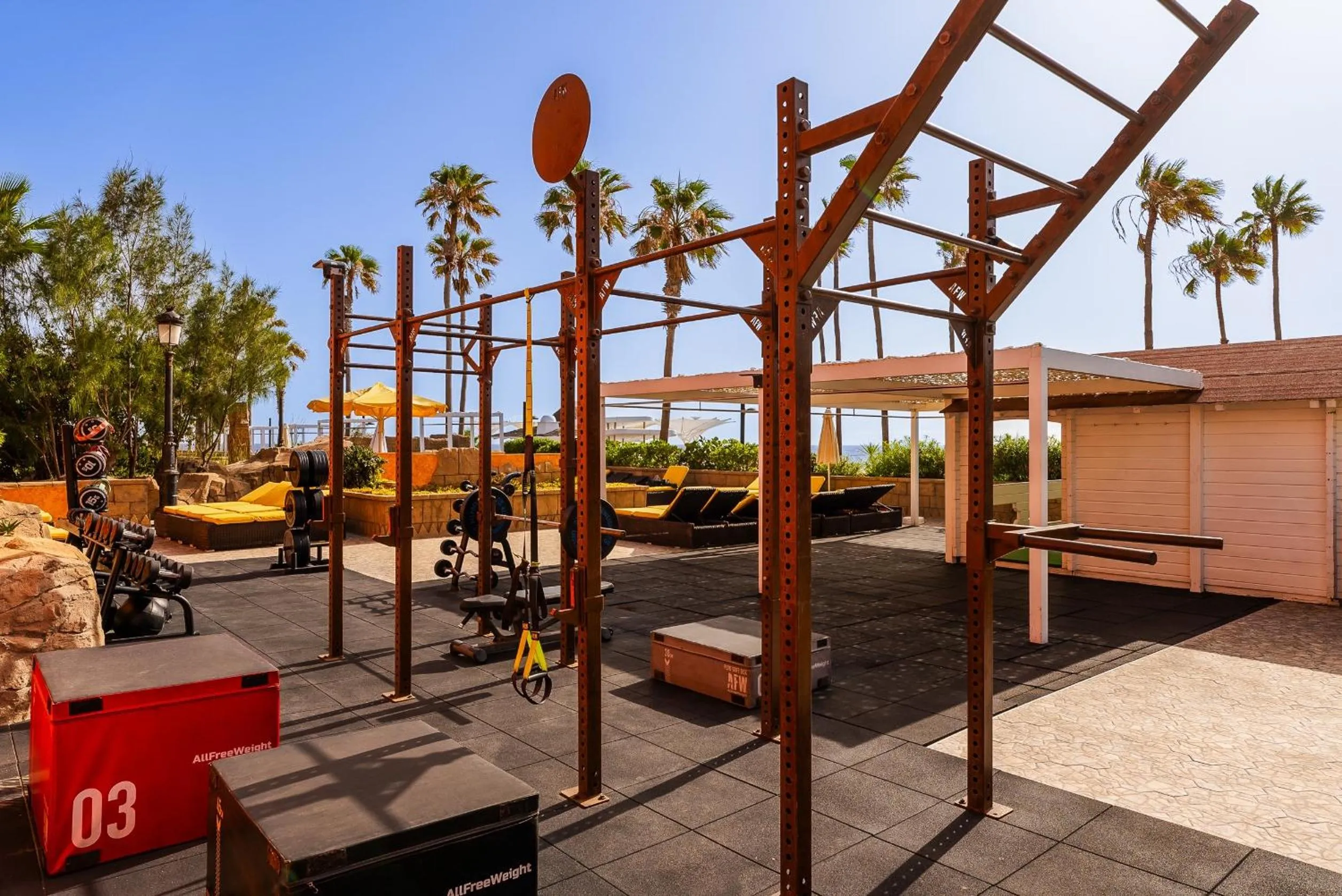 Fitness centre/facilities in Europe Villa Cortes GL