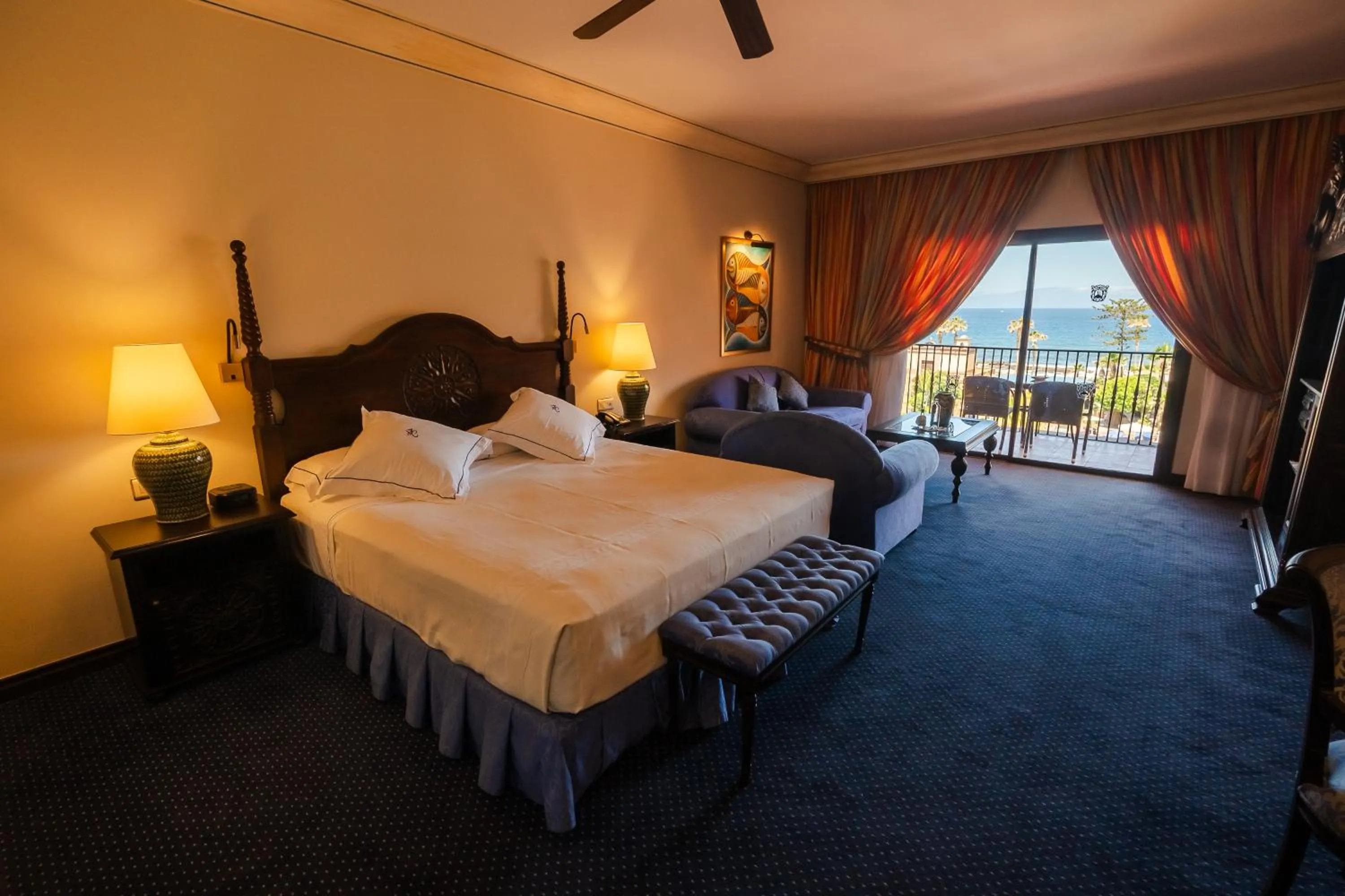 Double Room with Sea View (2 Adults + 1 Child) in Europe Villa Cortes GL