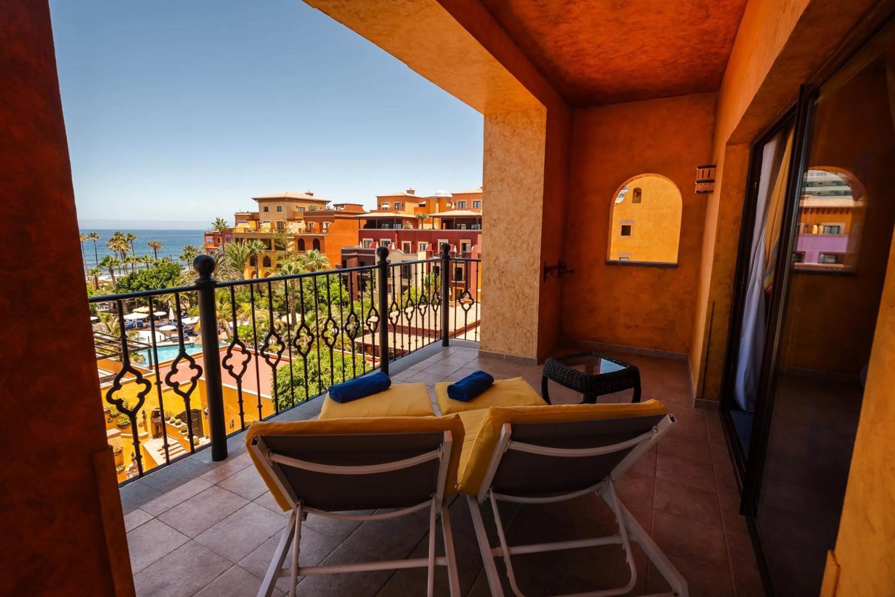 Balcony/Terrace in Europe Villa Cortes GL