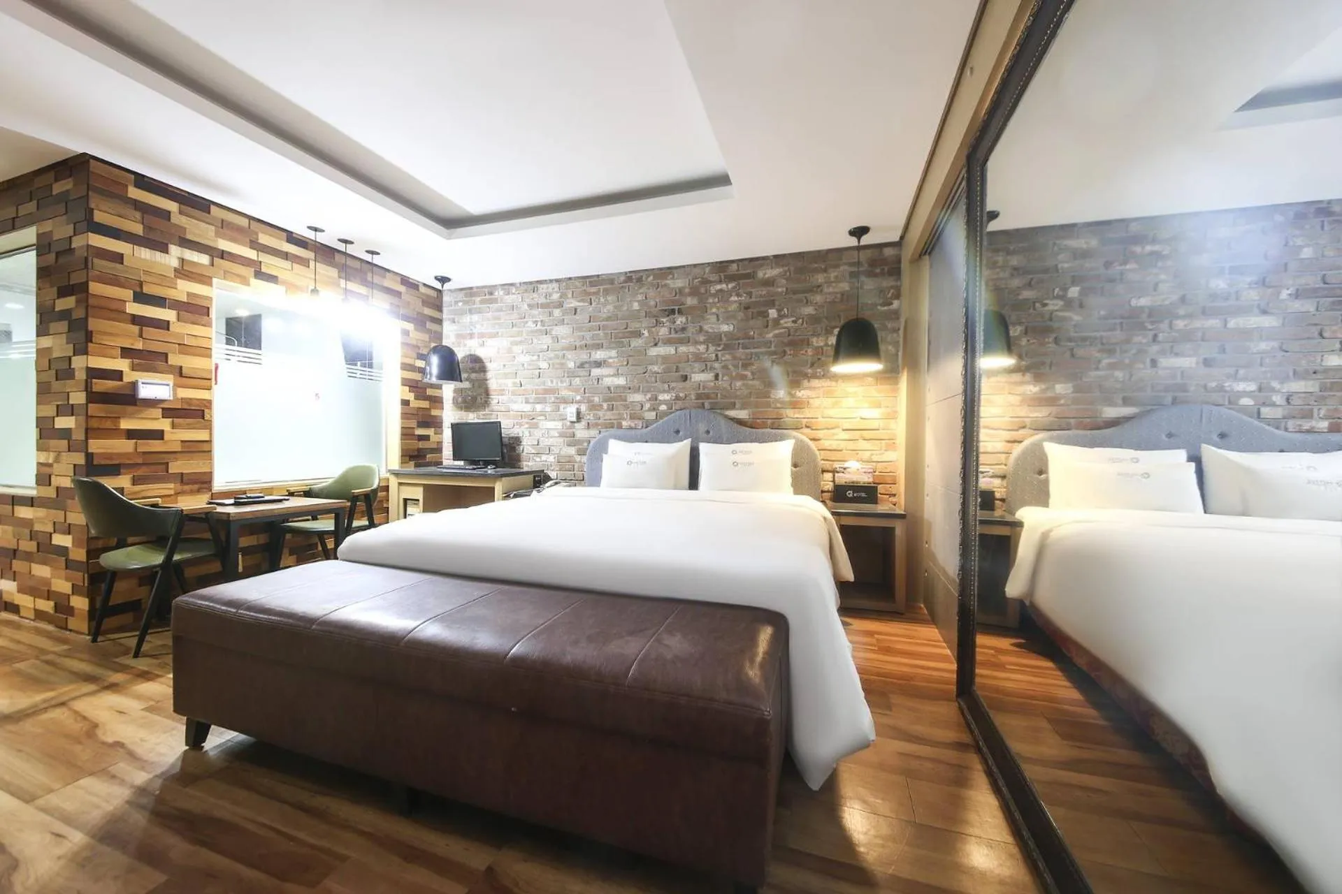 Bed in Q5 Hotel Busan Songdo