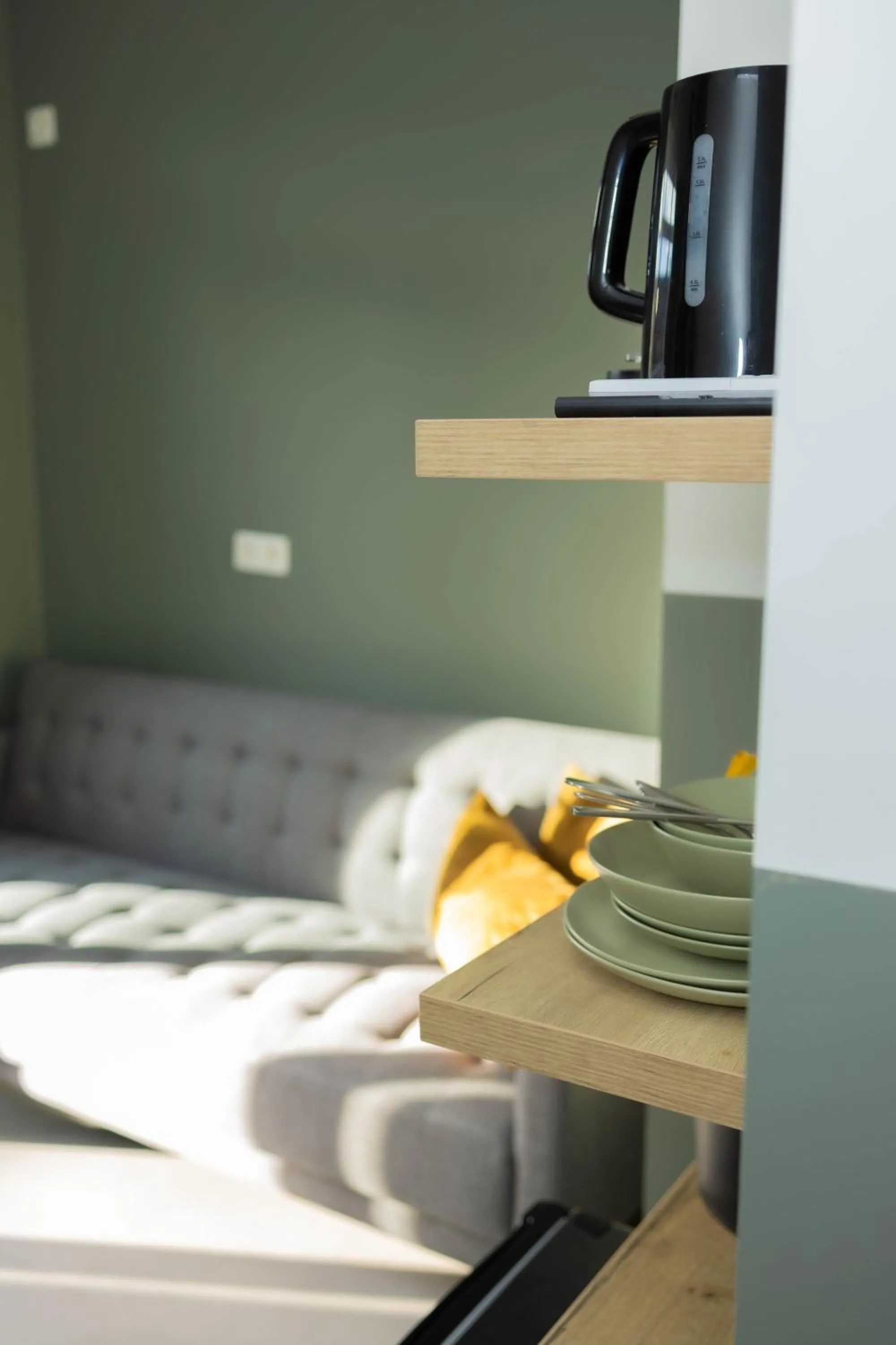 Property building, Bed in City Housing Genk