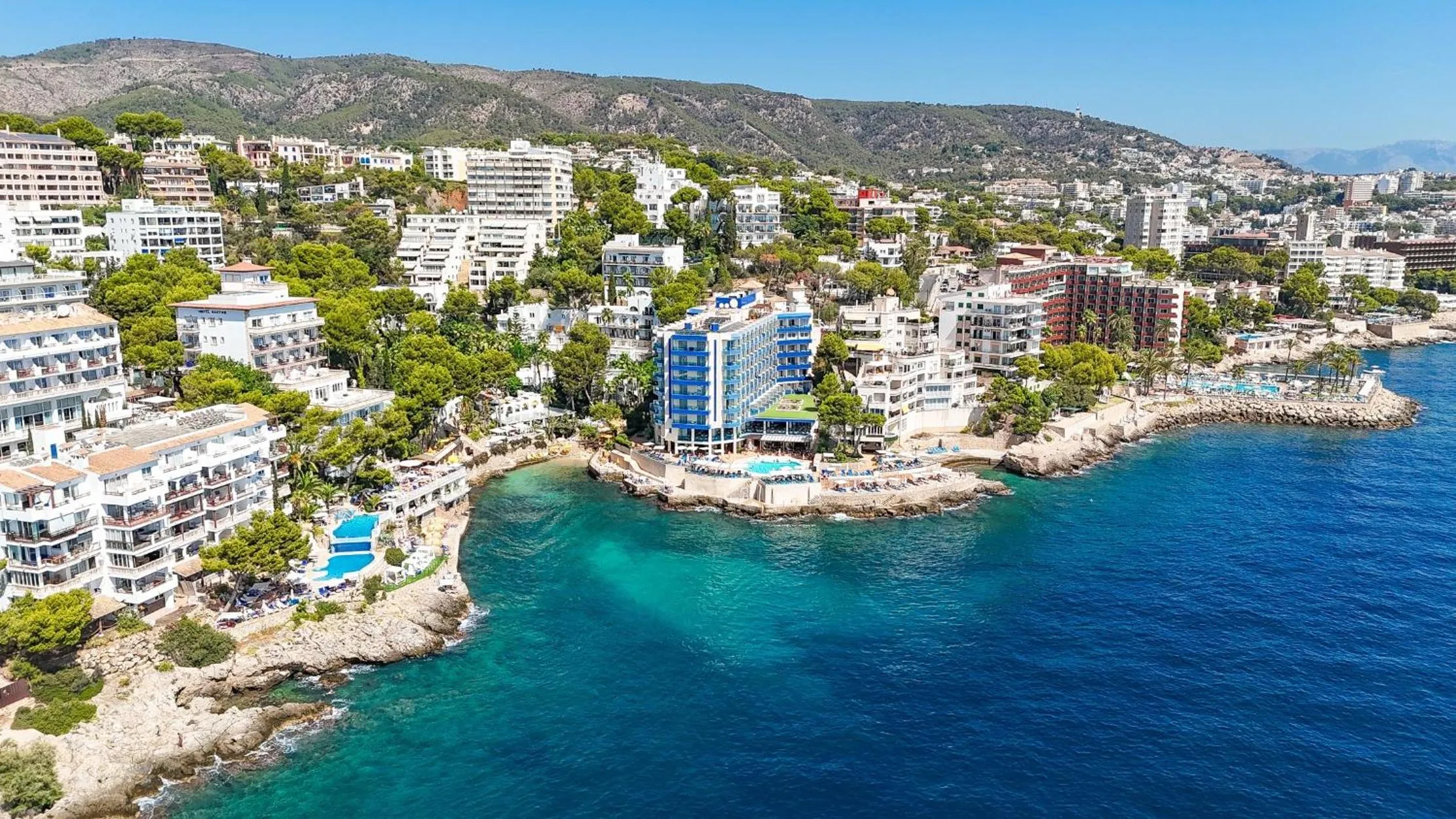 Bird's eye view in Europe Playa Marina - Adults Only