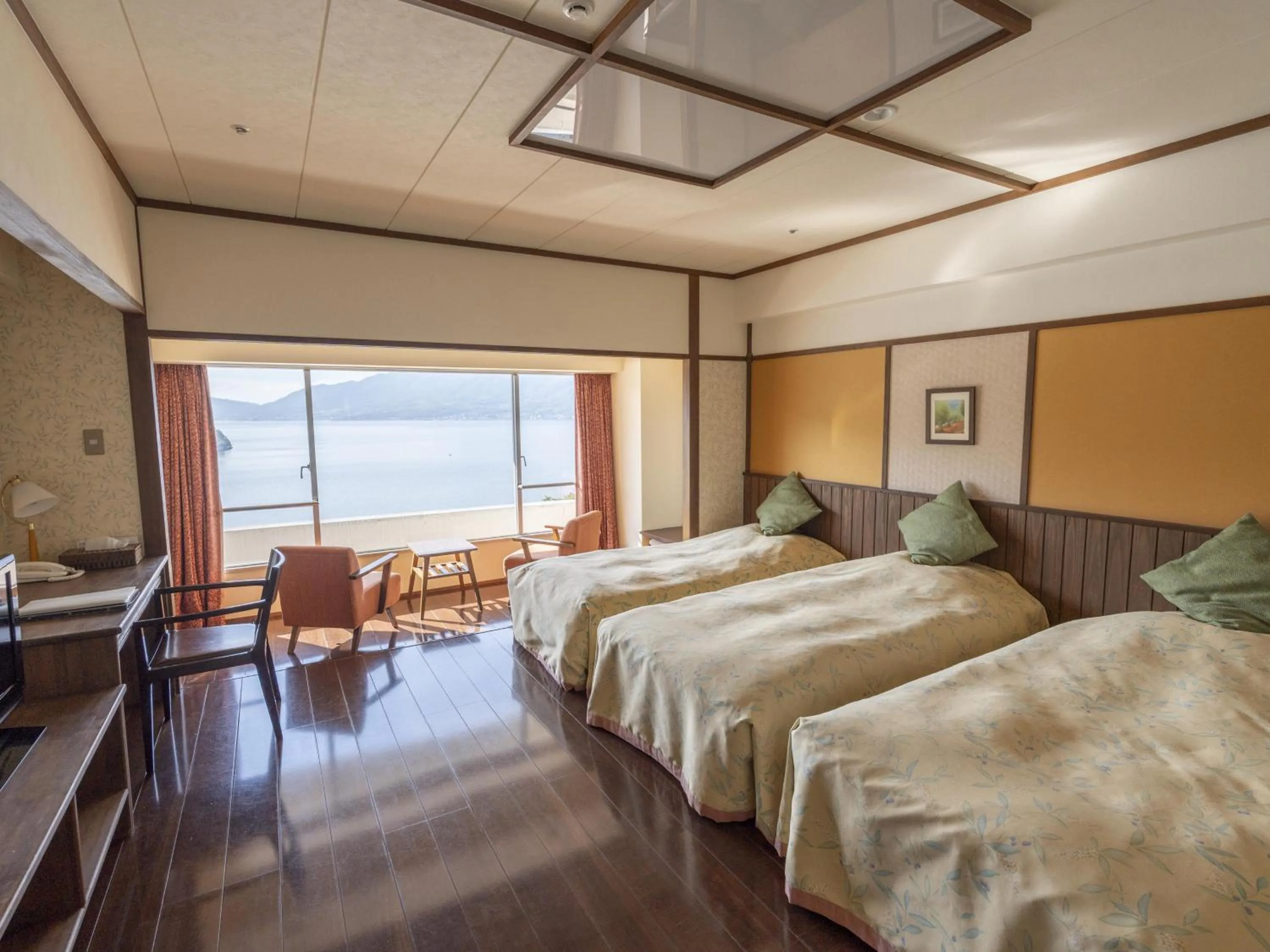 Photo of the whole room, Bed in Bay Resort Hotel Shodoshima