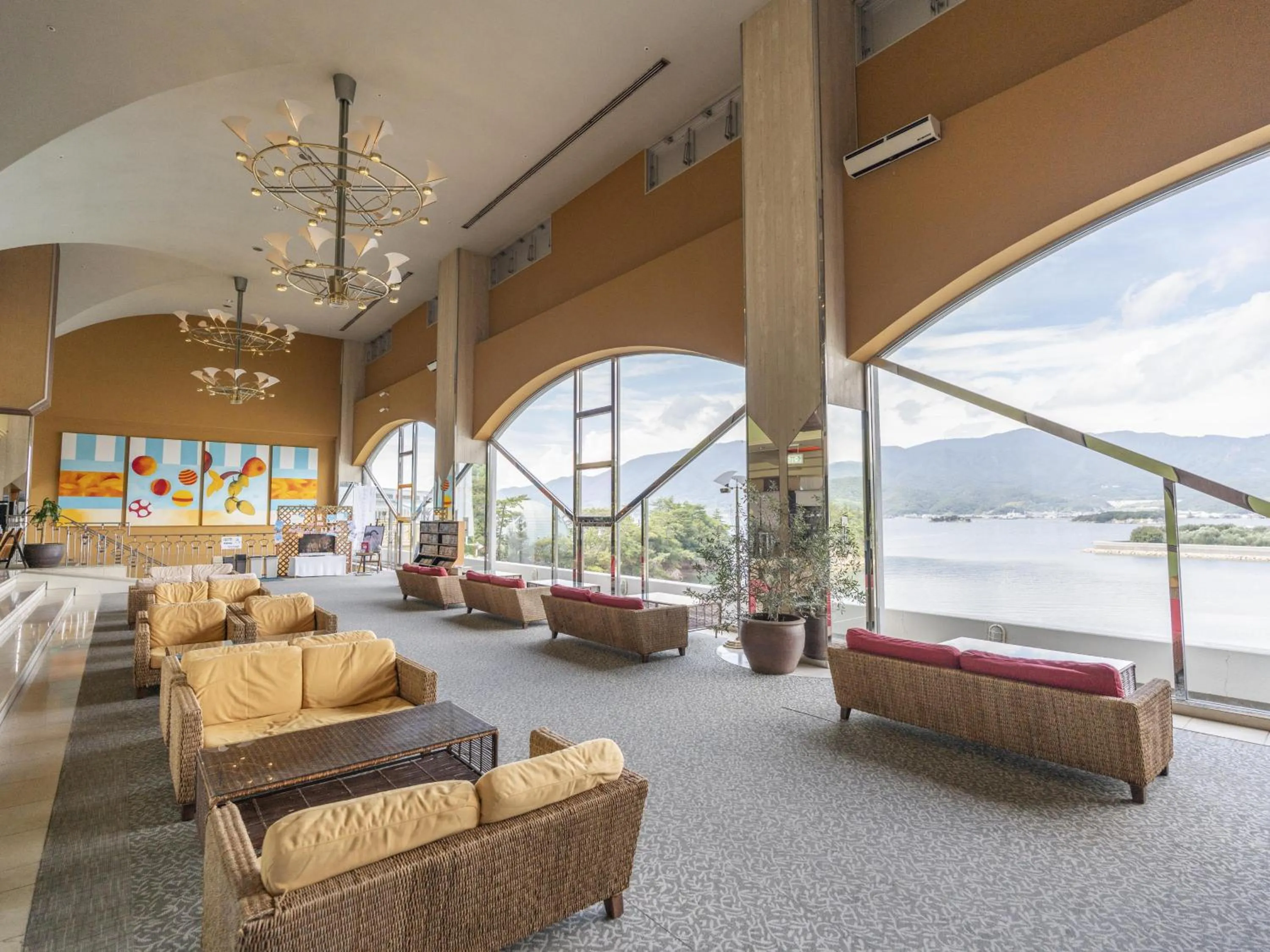 Lounge or bar in Bay Resort Hotel Shodoshima