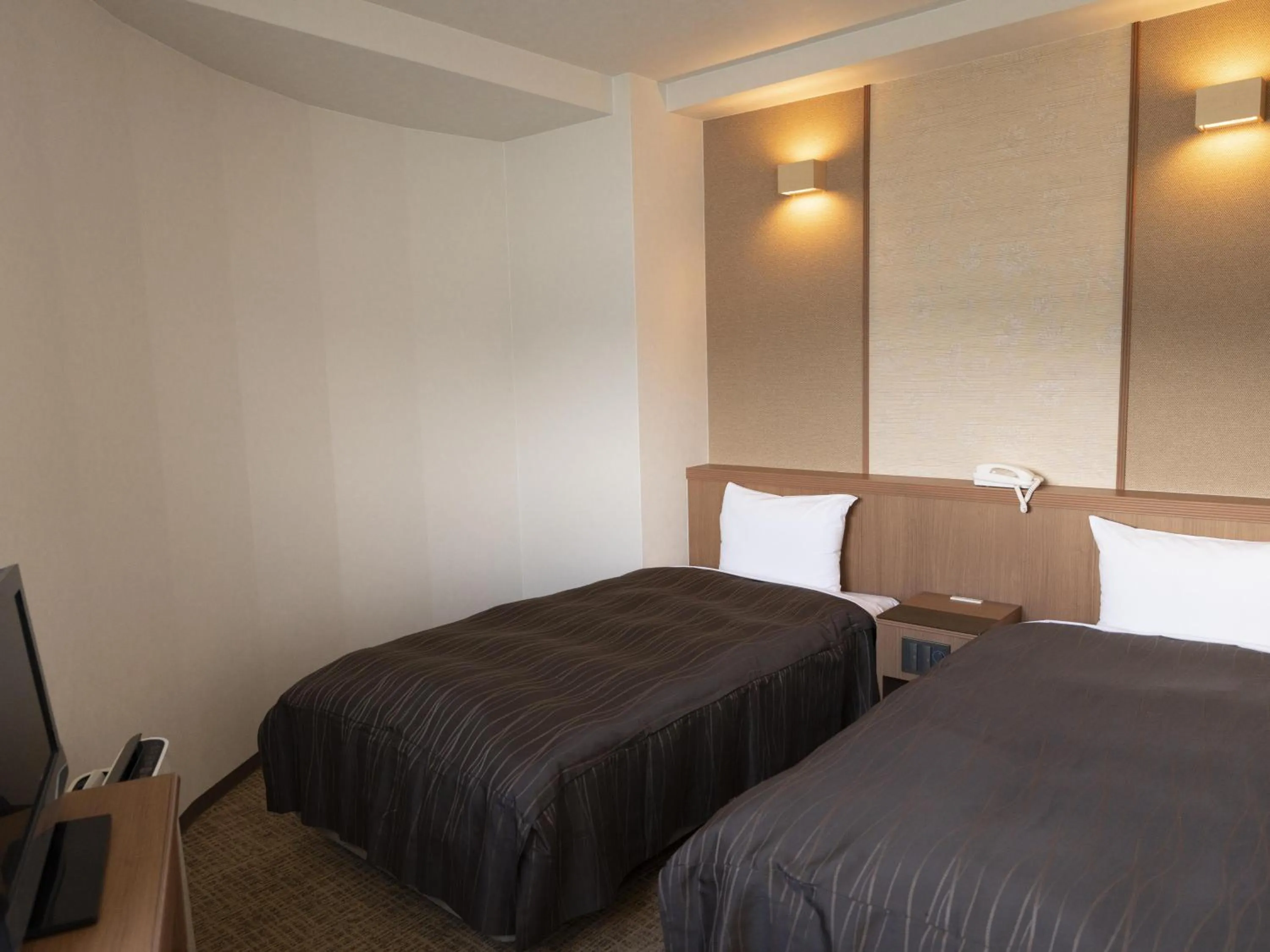 Photo of the whole room, Bed in Bay Resort Hotel Shodoshima