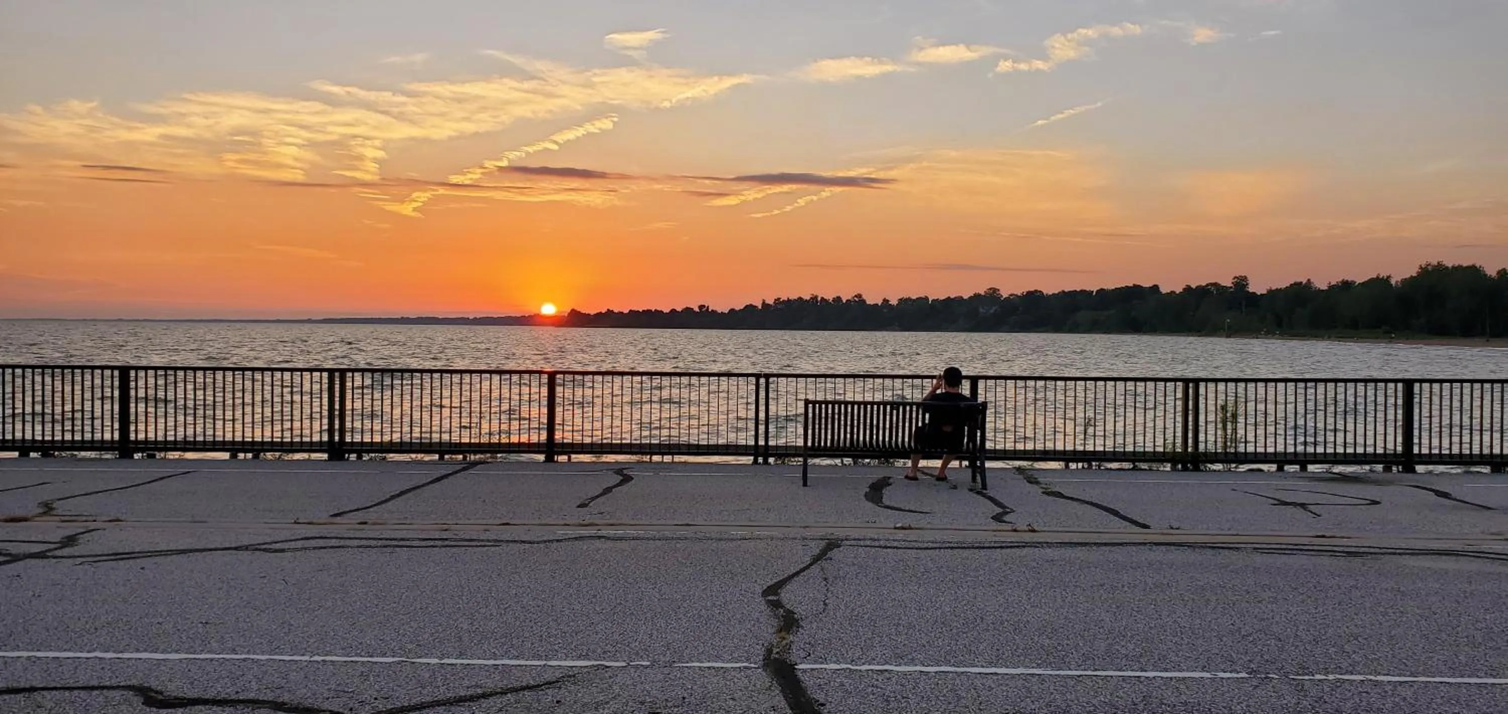 Lake view in Coastal Suite #1 Cozy Suite #2 - Seacliff Beach Suites